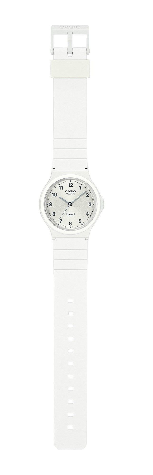 Casio POP Analog Bio Based Resin Strap Silver Dial Quartz MQ - 24B - 7B Unisex Watch - Prestige Stones