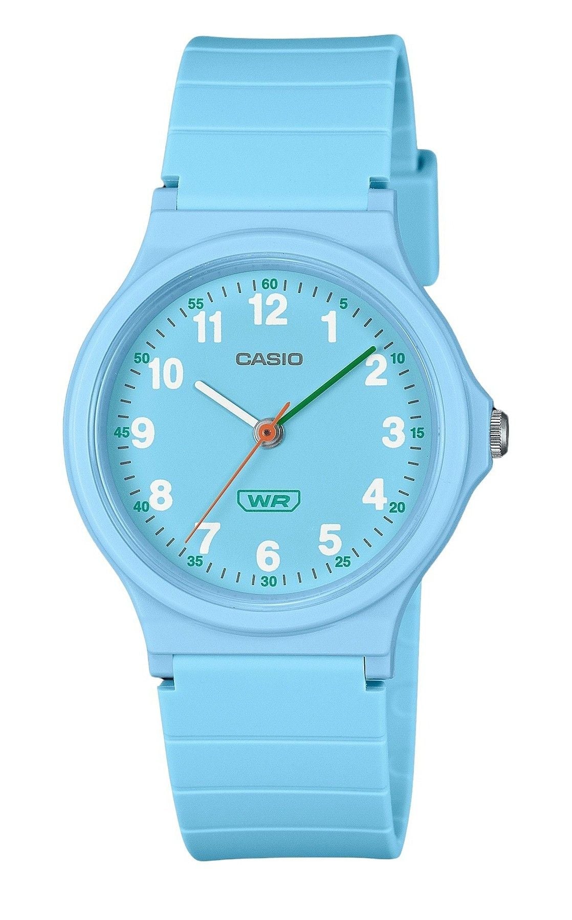 Casio Pop Analog Blue Bio Based Resin Strap Blue Dial Quartz LQ - 24B - 2B Women's Watch - Prestige Stones