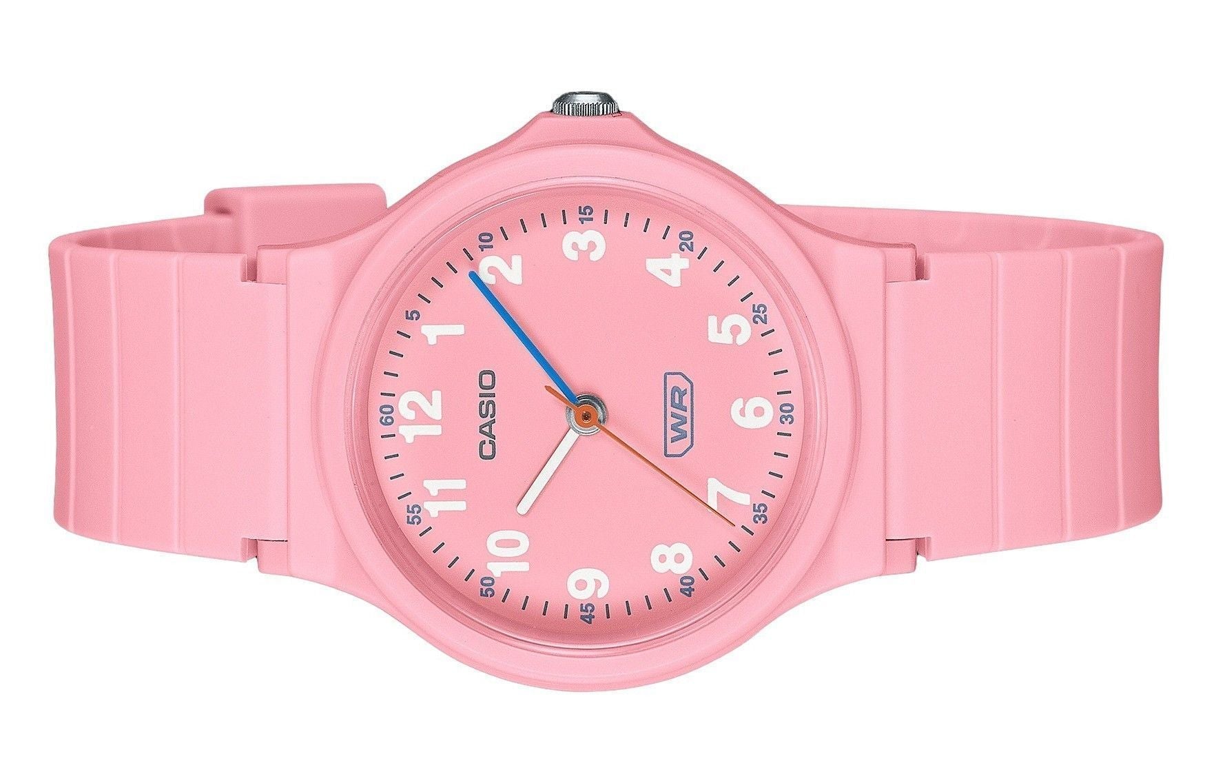 Casio Pop Analog Pink Bio Based Resin Strap Pink Dial Quartz LQ - 24B - 4B Women's Watch - Prestige Stones