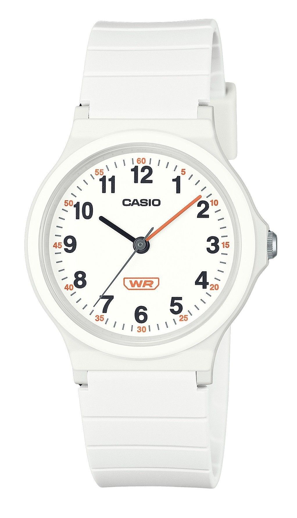 Casio Pop Analog White Bio Based Resin Strap White Dial Quartz LQ - 24B - 7B Women's Watch - Prestige Stones