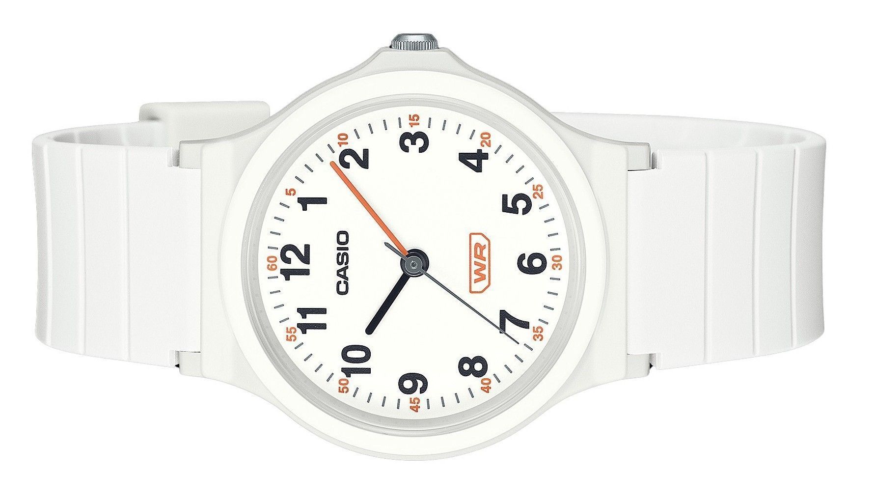 Casio Pop Analog White Bio Based Resin Strap White Dial Quartz LQ - 24B - 7B Women's Watch - Prestige Stones