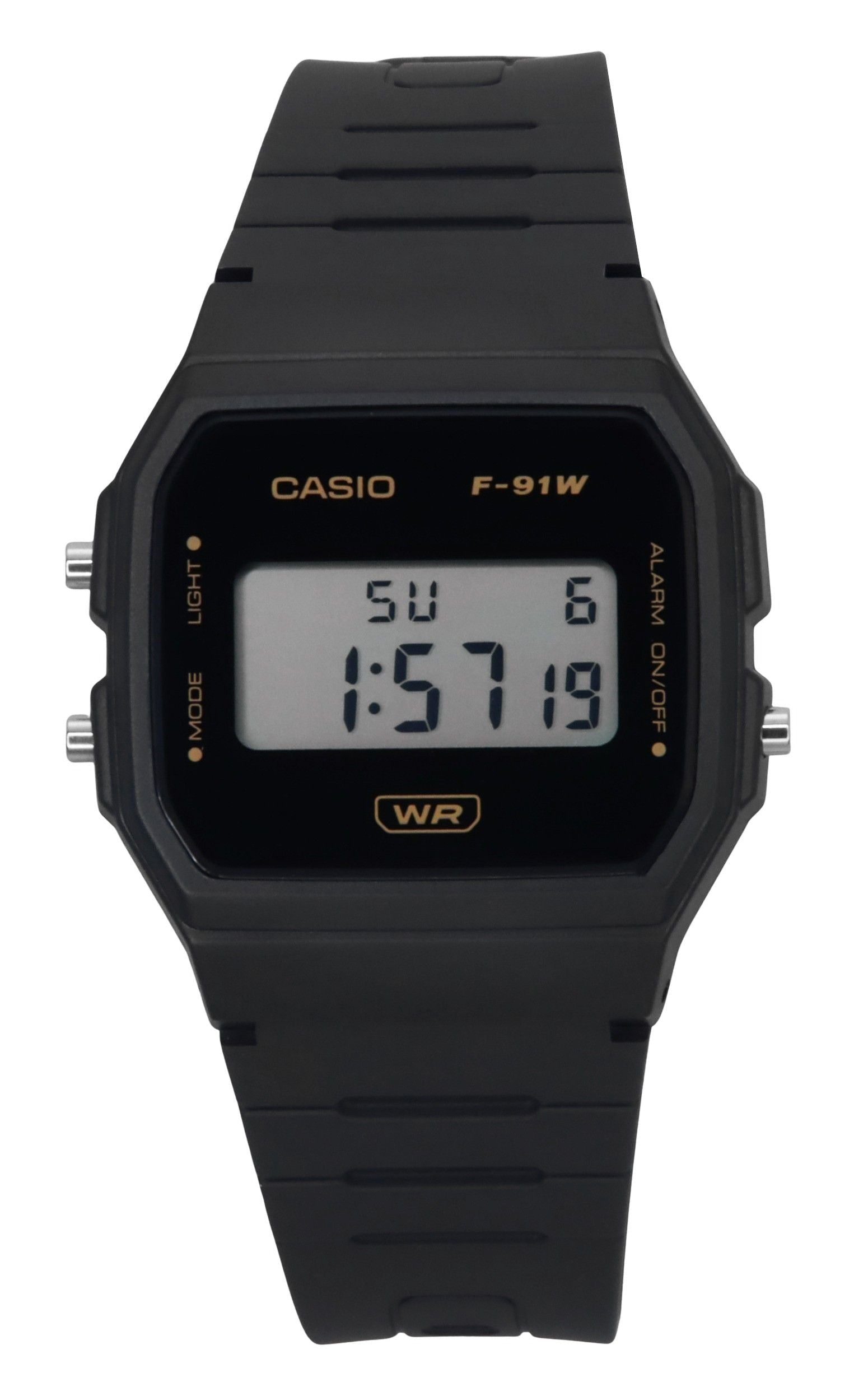 Casio POP Digital Gray Bio Based Resin Strap Quartz F - 91WB - 8A Unisex Watch - Prestige Stones