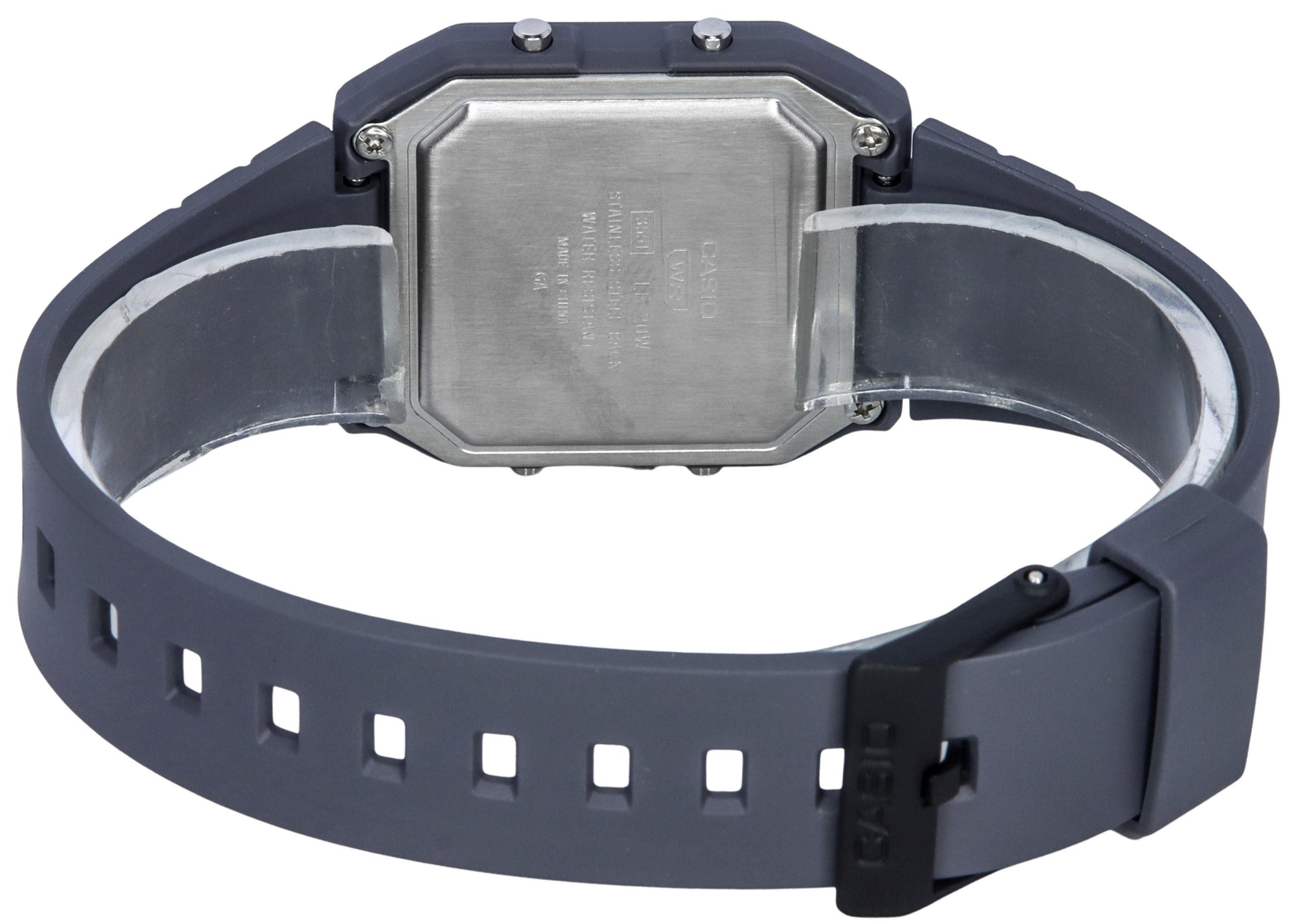 Casio POP Digital Grey Resin Strap Quartz LF - 20W - 8A2 Unisex Watch - Prestige Stones