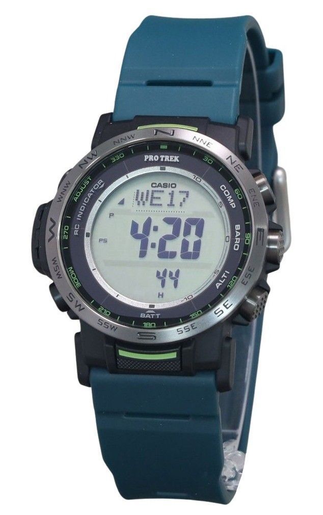 Casio Protrek Climber Line Digital Resin Strap Tough Solar PRW - 35Y - 3 100M Men's Watch - Prestige Stones