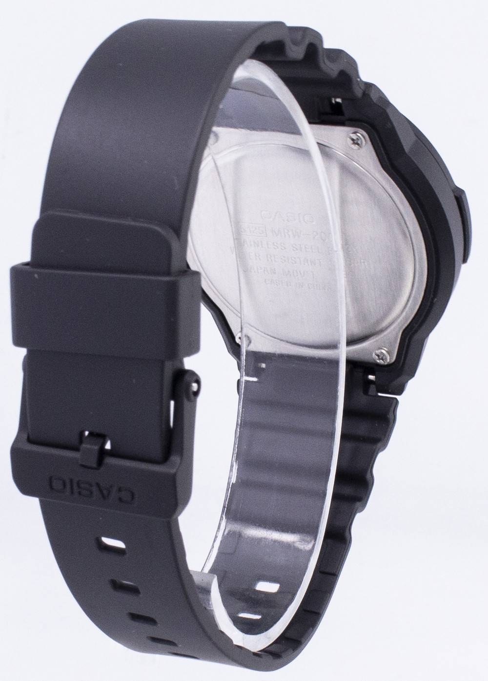 Casio Quartz Analog 100M Black Resin Strap MRW - 200H - 1B2VDF MRW200H - 1B2VDF Men's Watch - Prestige Stones