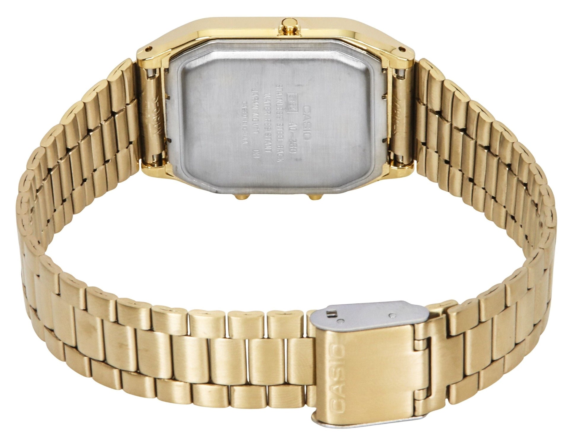 Casio Quartz Analog Digital Gold Tone AQ - 230GA - 9DMQ AQ230GA - 9DMQ Men's Watch - Prestige Stones