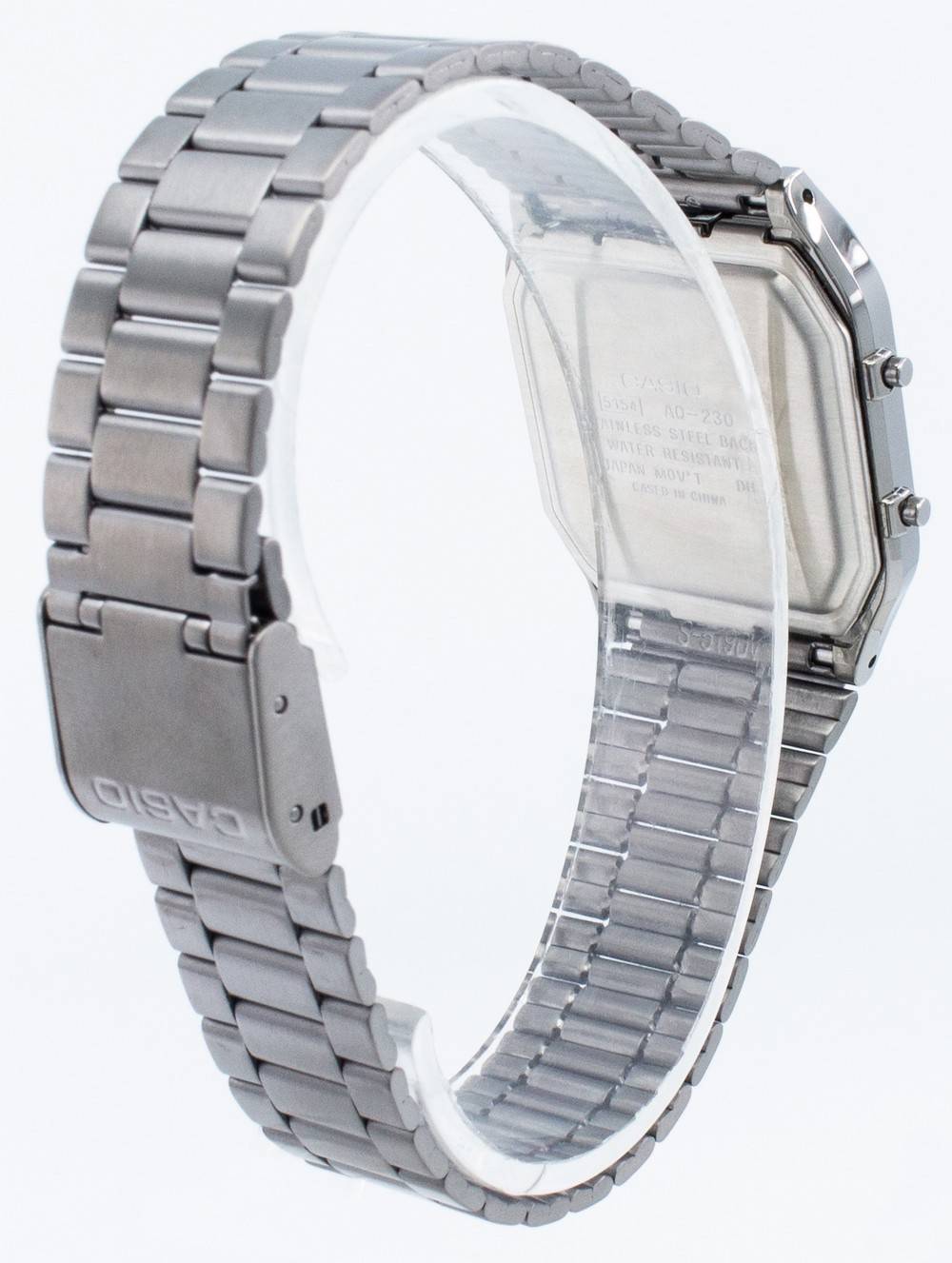 Casio Quartz AQ - 230GG - 2A Dual Time Unisex Watch - Prestige Stones