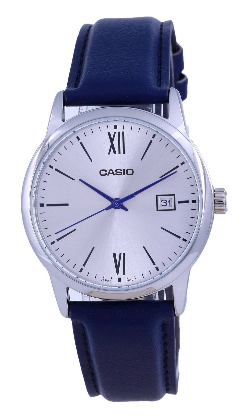 Casio Silver Dial Stainless Steel Analog Quartz MTP - V002L - 2B3 MTPV002L - 2 Men's Watch - Prestige Stones