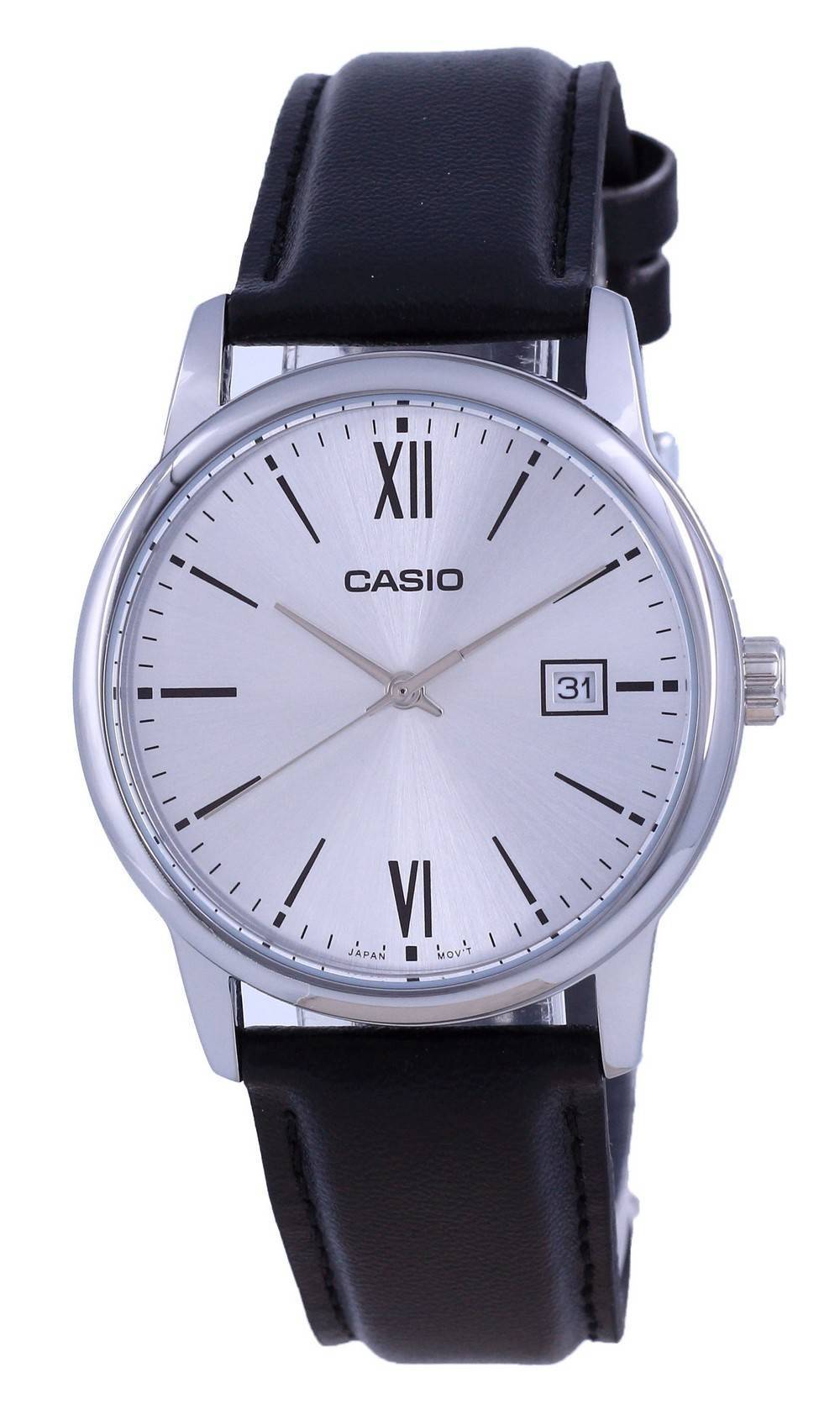 Casio Silver Dial Stainless Steel Analog Quartz MTP - V002L - 7B3 MTPV002L - 7 Men's Watch - Prestige Stones