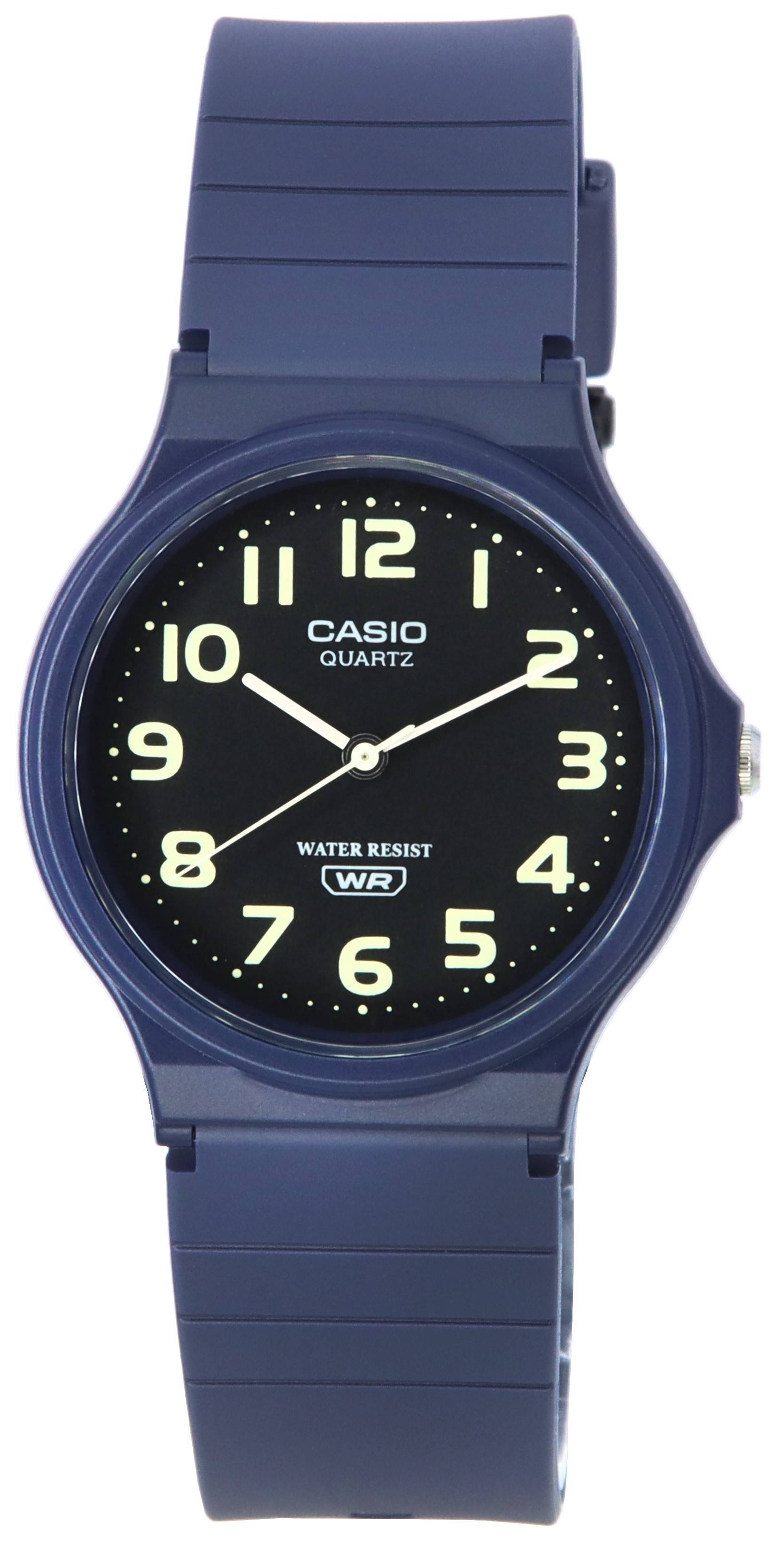 Casio Standard Analog Black Dial Quartz MQ - 24UC - 2B MQ24UC - 2B Men's Watch - Prestige Stones