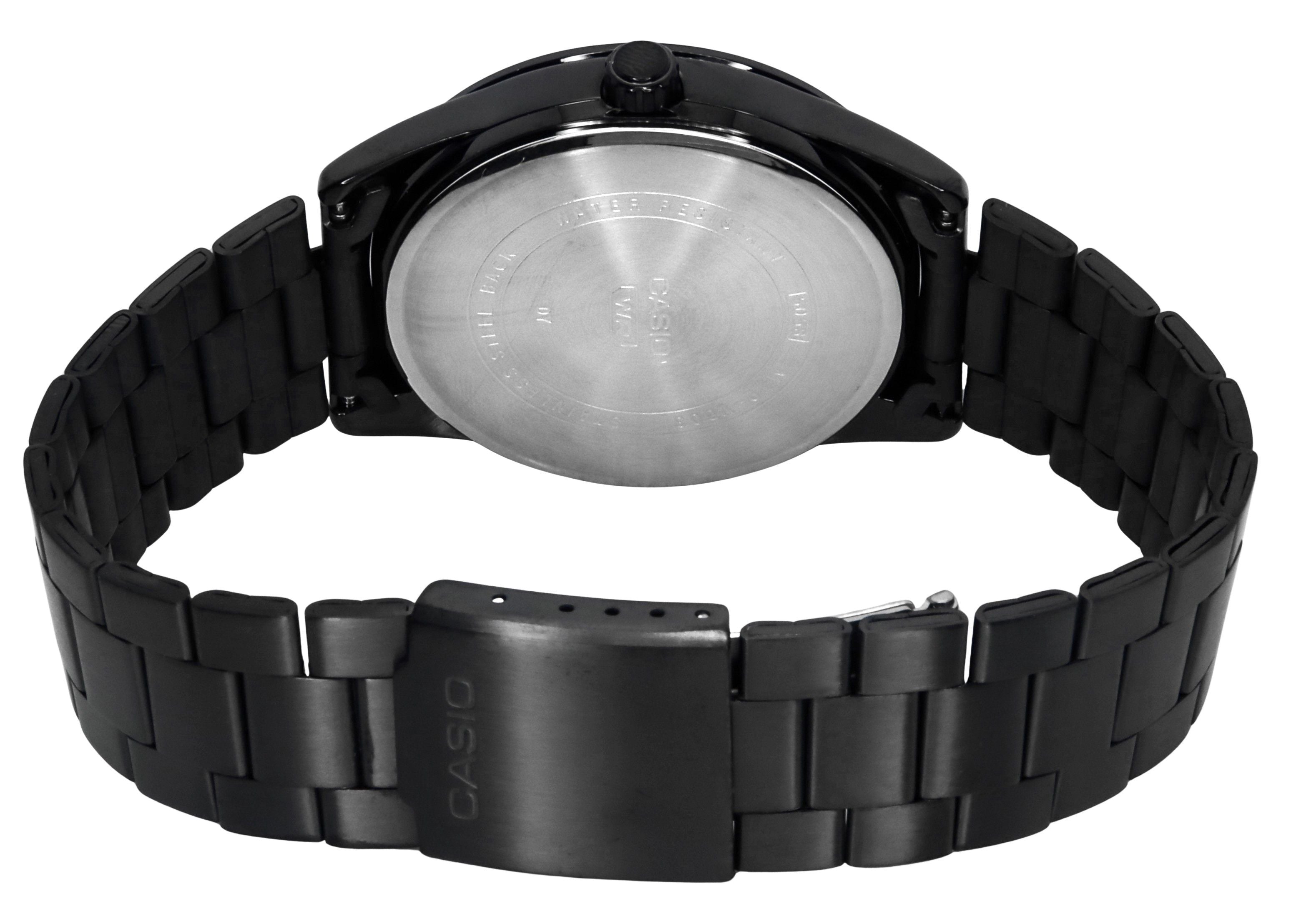 Casio Standard Analog Ion Plated Stainless Steel Green Dial Quartz MTP - VD03B - 3A Men's Watch - Prestige Stones