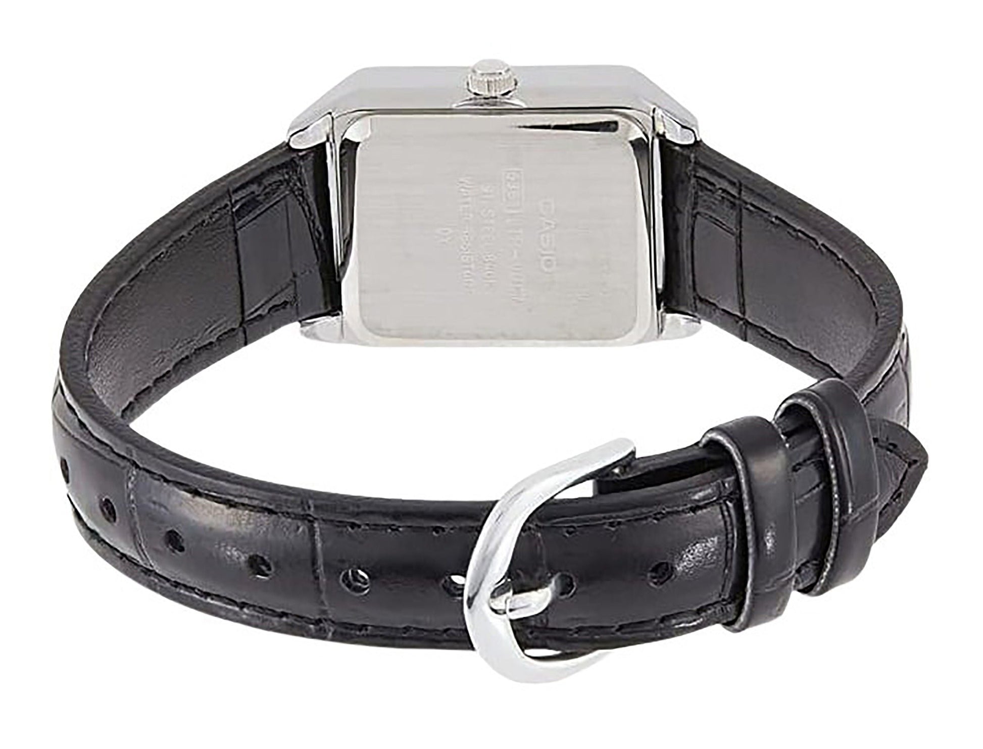Casio Standard Analog Leather Strap Black Dial Quartz LTP - V007L - 1B Women's Watch - Prestige Stones