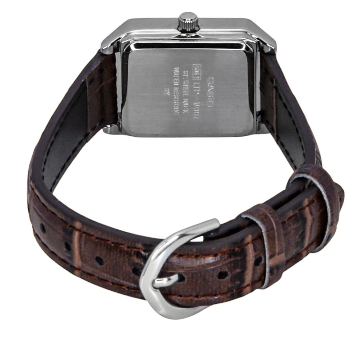 Casio Standard Analog Leather Strap Ivory Dial Quartz LTP - V007L - 9E Women's Watch - Prestige Stones