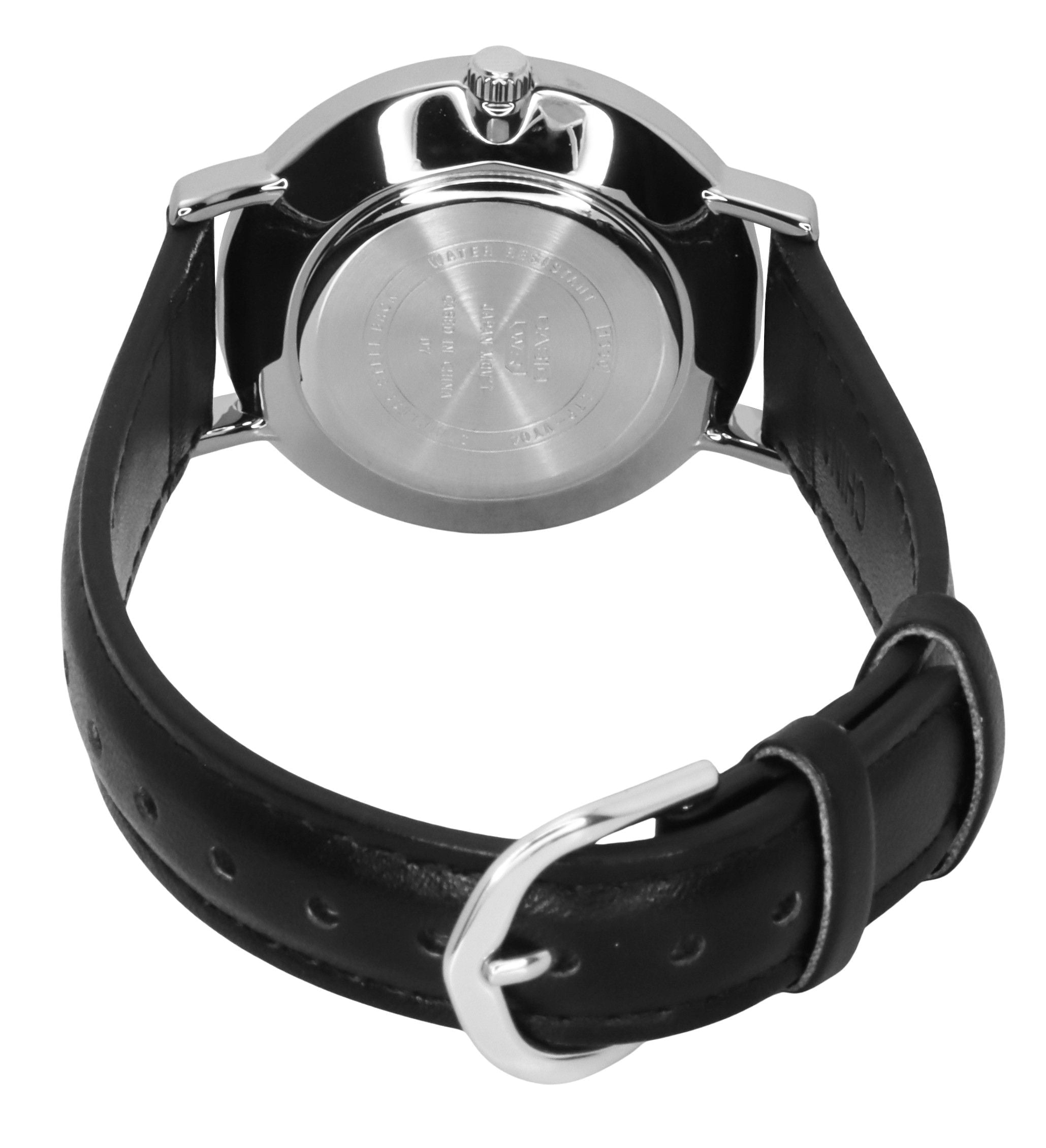 Casio Standard Analog Leather Strap White Dial Quartz LTP - VT04L - 7A2 Women's Watch - Prestige Stones
