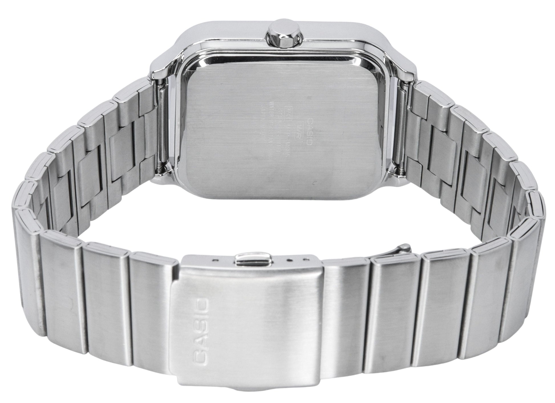 Casio Standard Analog Moon Phase Silver Dial Quartz MTP - M305D - 7A Men's Watch - Prestige Stones