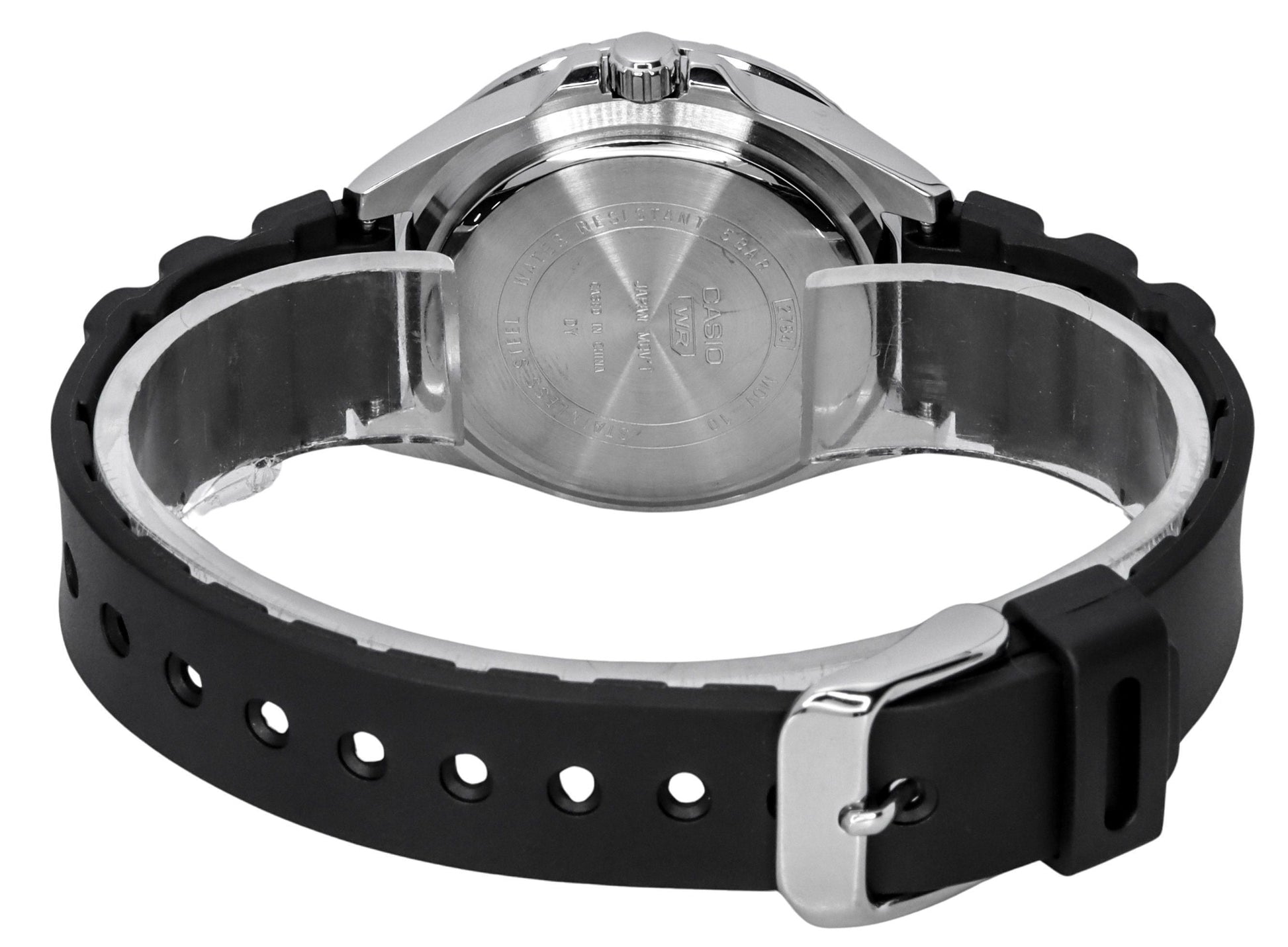 Casio Standard Analog Resin Strap Black Dial Quartz MDV - 10 - 1A2 Men's Watch - Prestige Stones