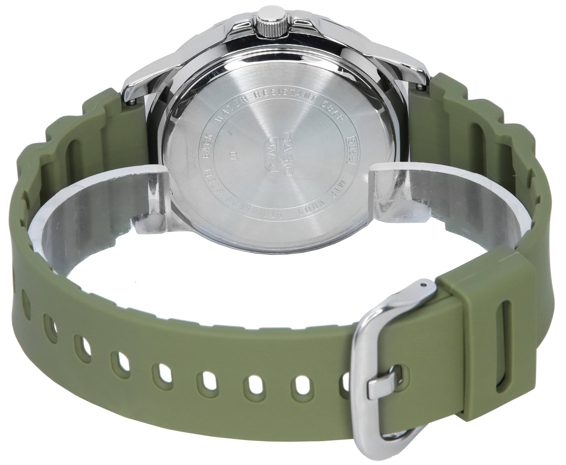 Casio Standard Analog Resin Strap Black Dial Quartz MTP - VD01 - 3E MTPVD01 - 3E Men's Watch - Prestige Stones