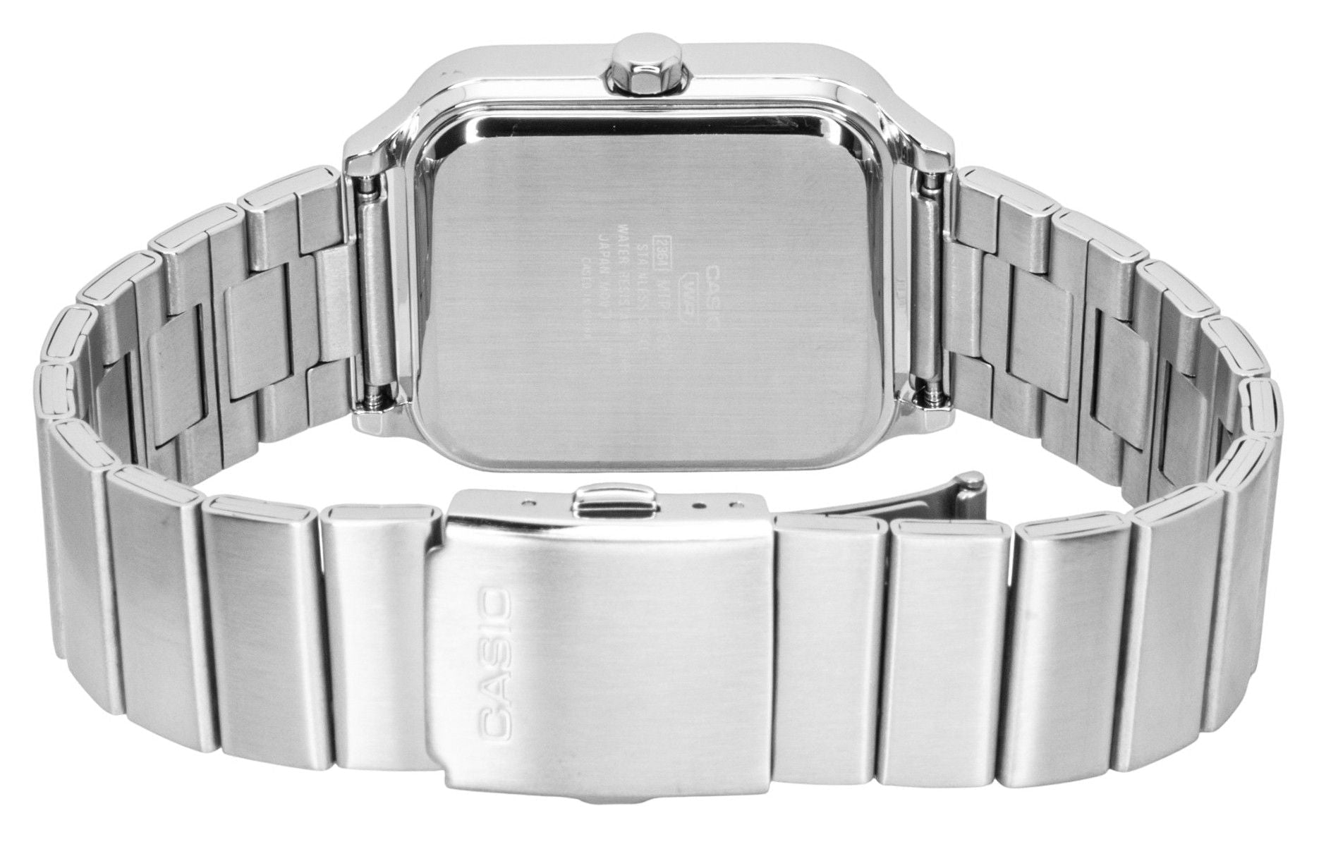 Casio Standard Analog Stainless Steel Black And White Dial Quartz MTP - M307D - 1BV Men's Watch - Prestige Stones