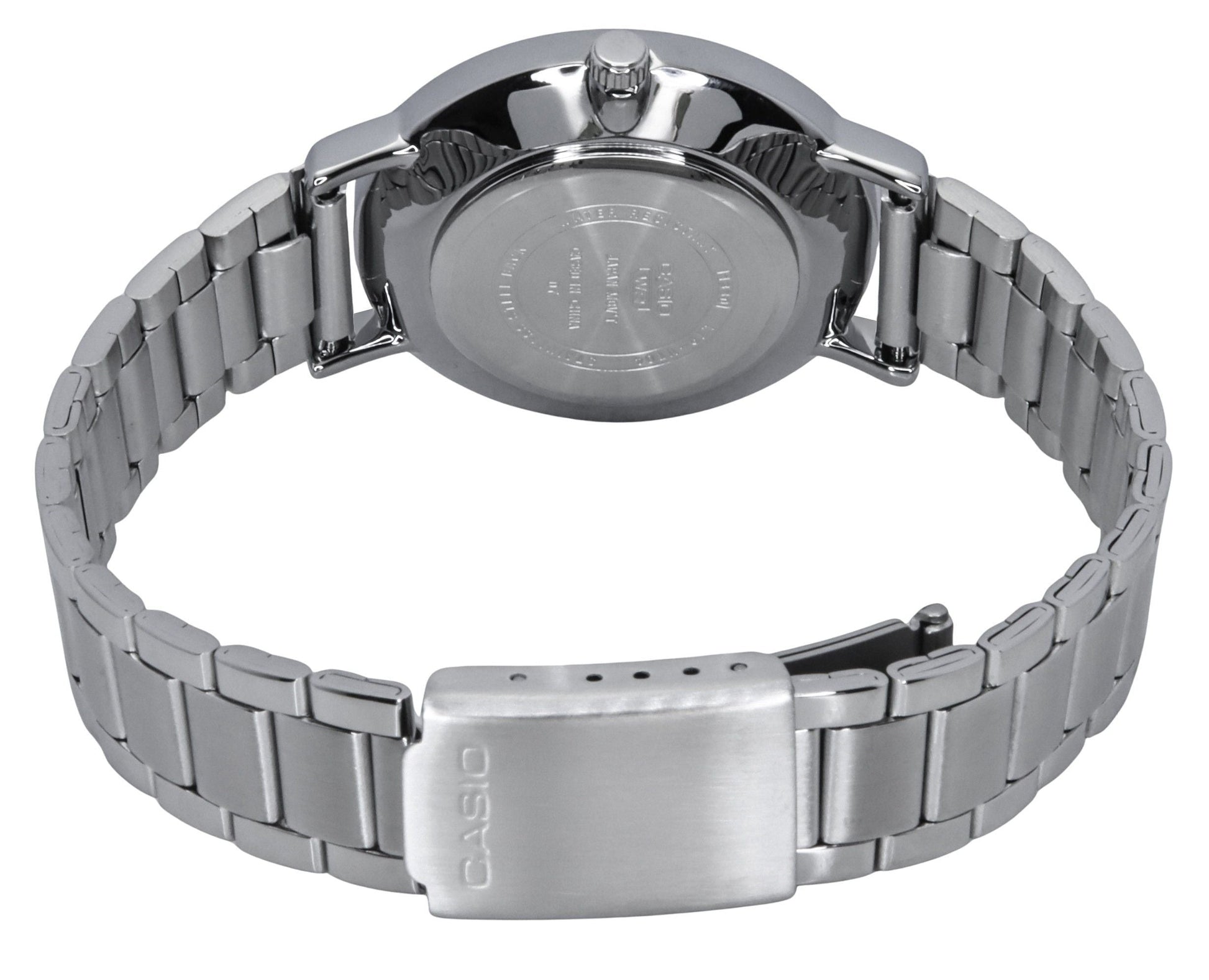 Casio Standard Analog Stainless Steel Black Dial Quartz LTP - VT04D - 1A Women's Watch - Prestige Stones