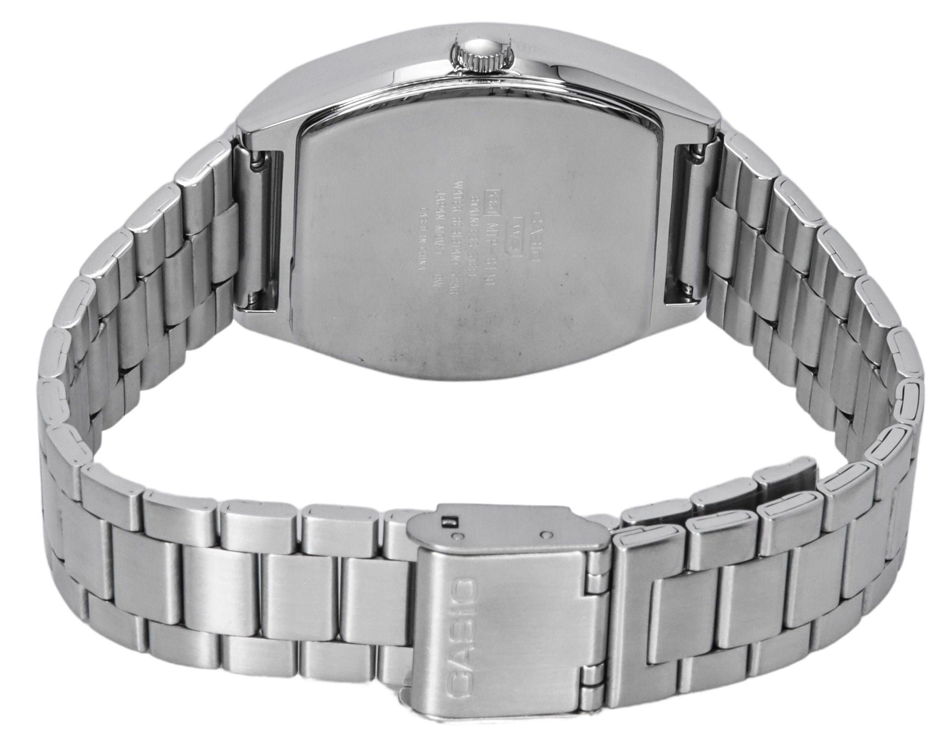 Casio Standard Analog Stainless Steel Black Dial Quartz MTP - B140D - 1A Men's Watch - Prestige Stones