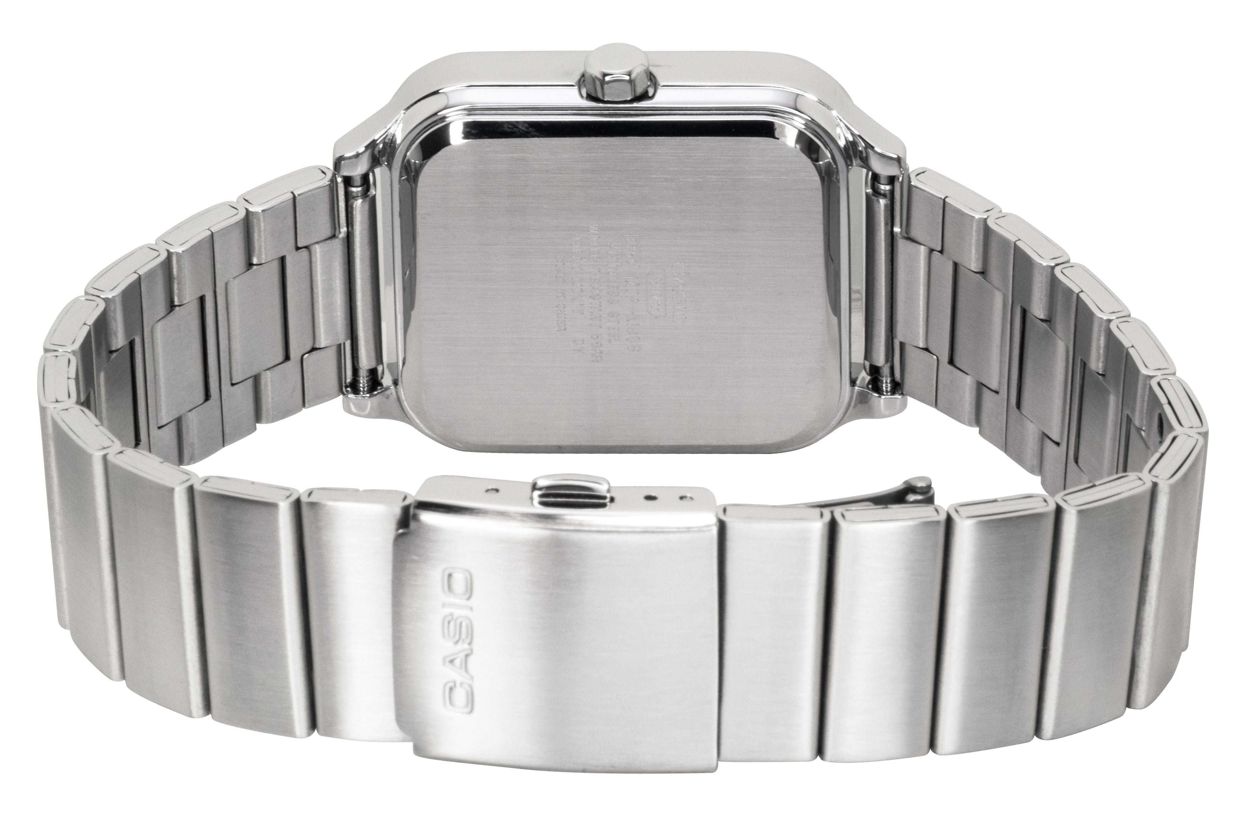 Casio Standard Analog Stainless Steel Black Dial Quartz MTP - M306D - 1AV Men's Watch - Prestige Stones