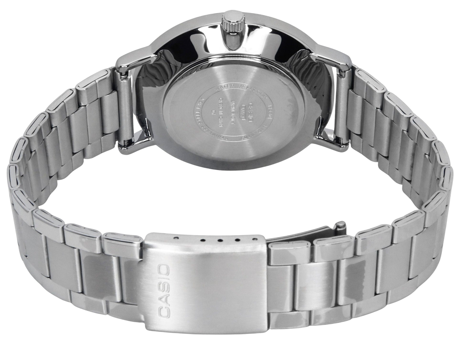 Casio Standard Analog Stainless Steel Black Dial Quartz MTP - VT03D - 1B Men's Watch - Prestige Stones