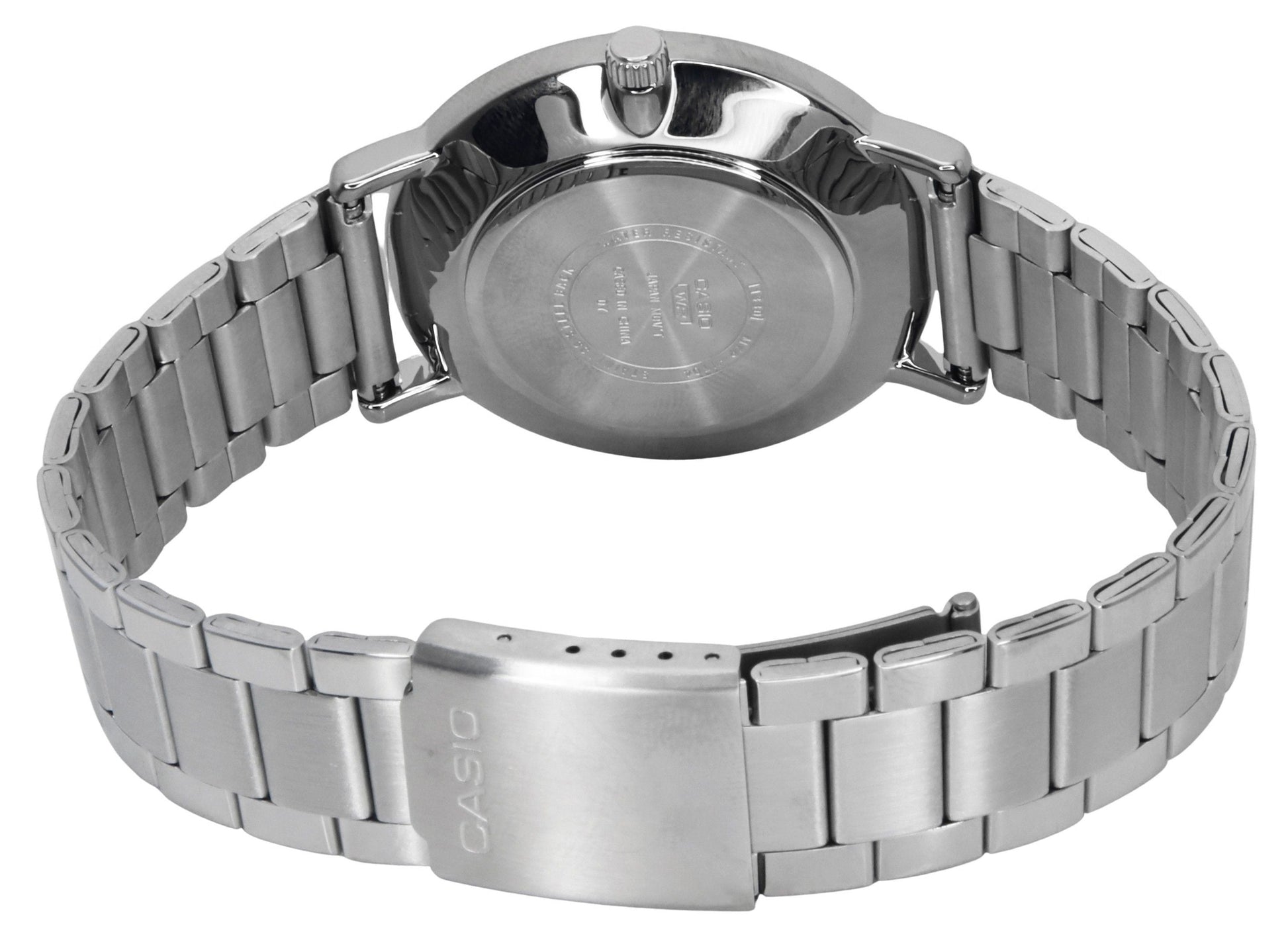 Casio Standard Analog Stainless Steel Black Dial Quartz MTP - VT04D - 1E Men's Watch - Prestige Stones