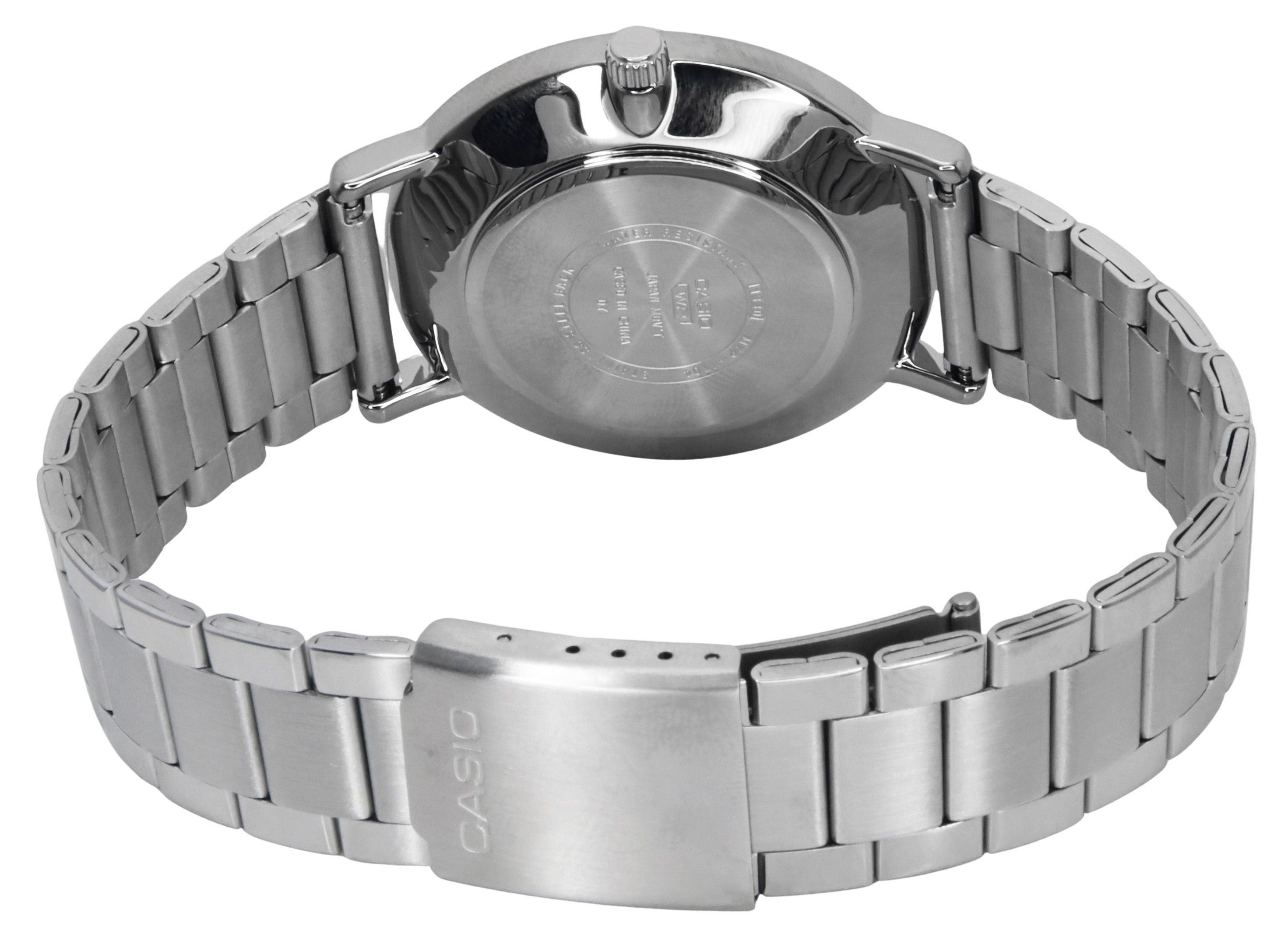 Casio Standard Analog Stainless Steel Black Dial Quartz MTP - VT04D - 1E Men's Watch - Prestige Stones