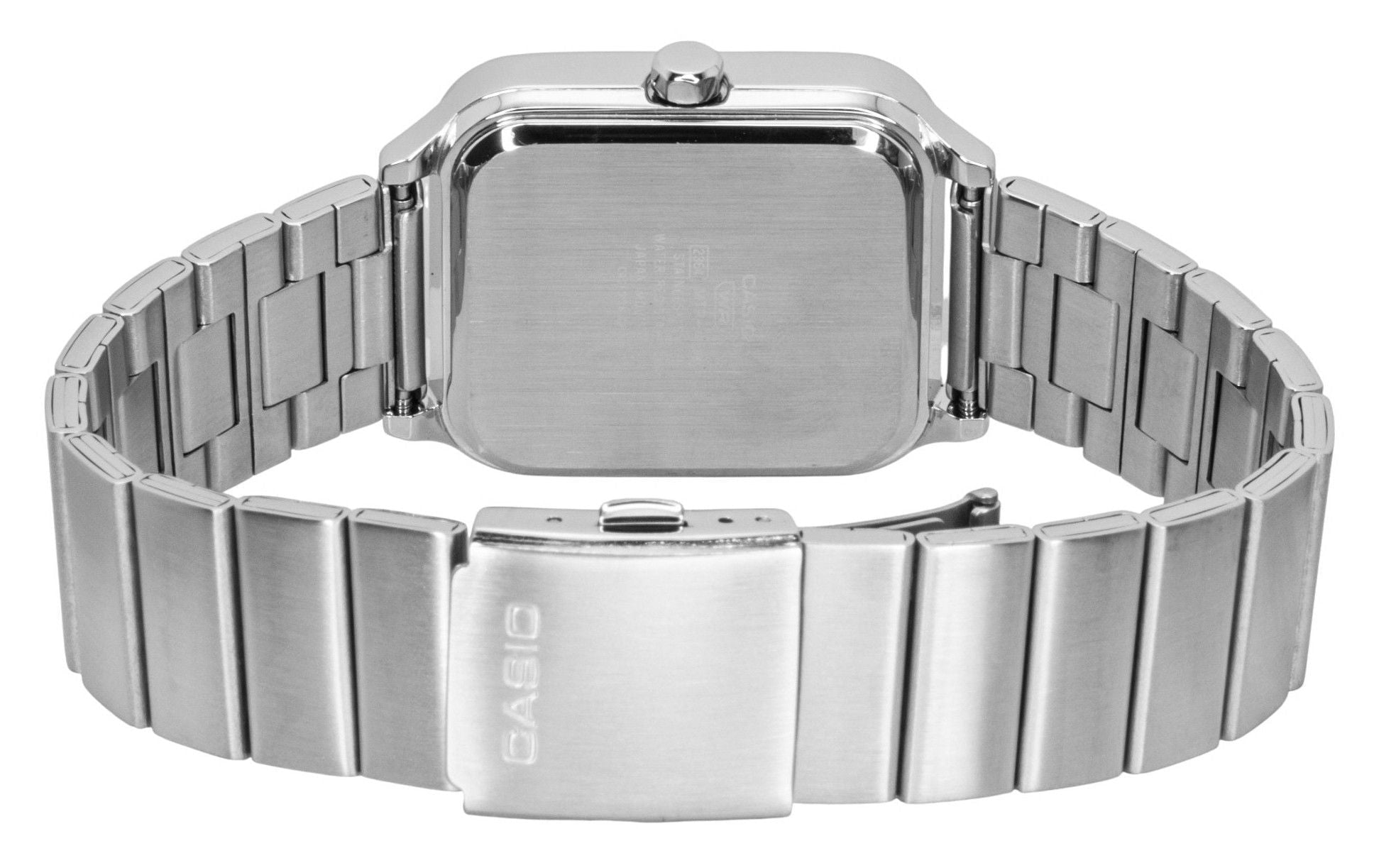 Casio Standard Analog Stainless Steel Blue And White Dial Quartz MTP - M307D - 2BV Men's Watch - Prestige Stones