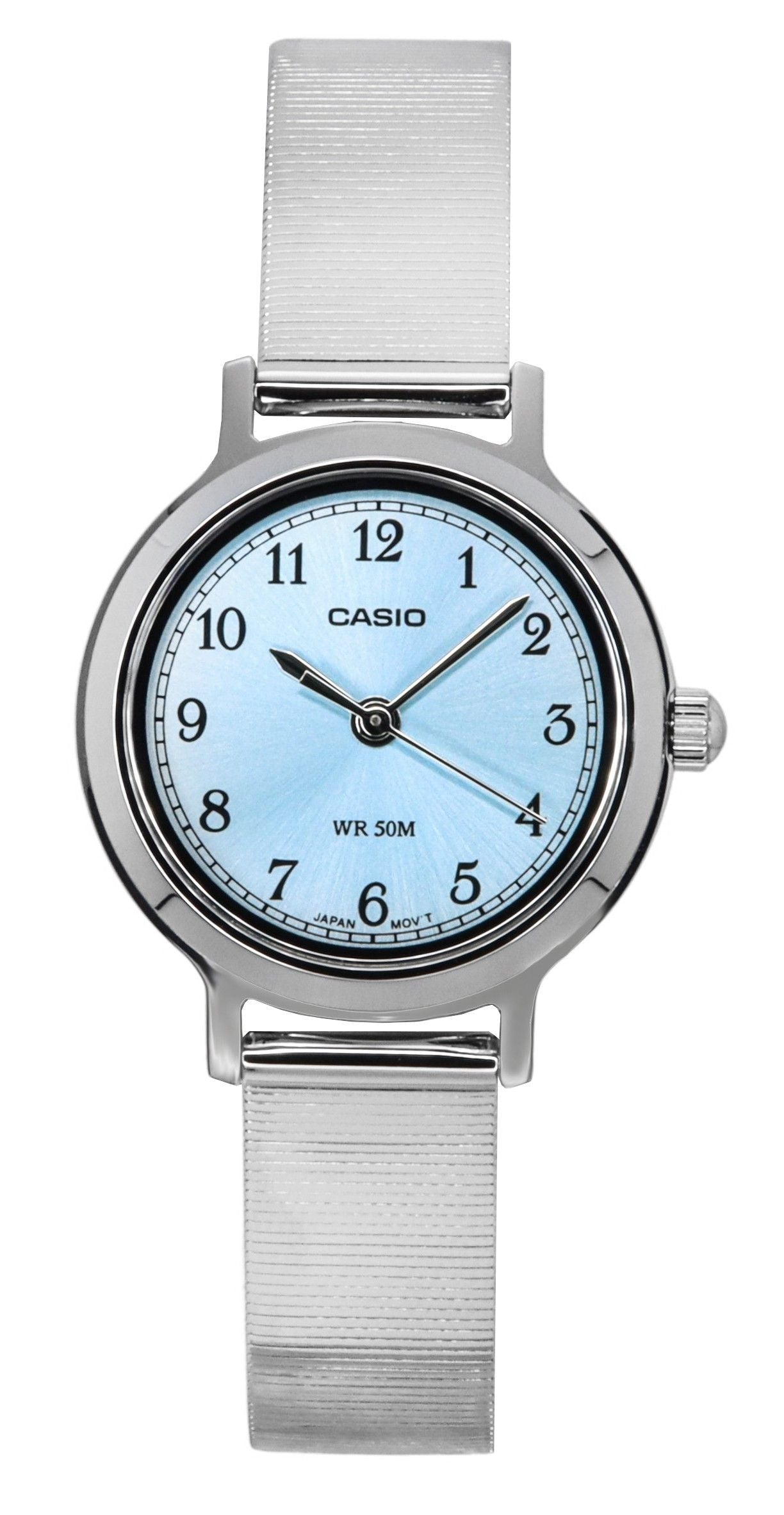 Casio Standard Analog Stainless Steel Blue Dial Quartz LTP - B170D - 2BV Women's Watch - Prestige Stones