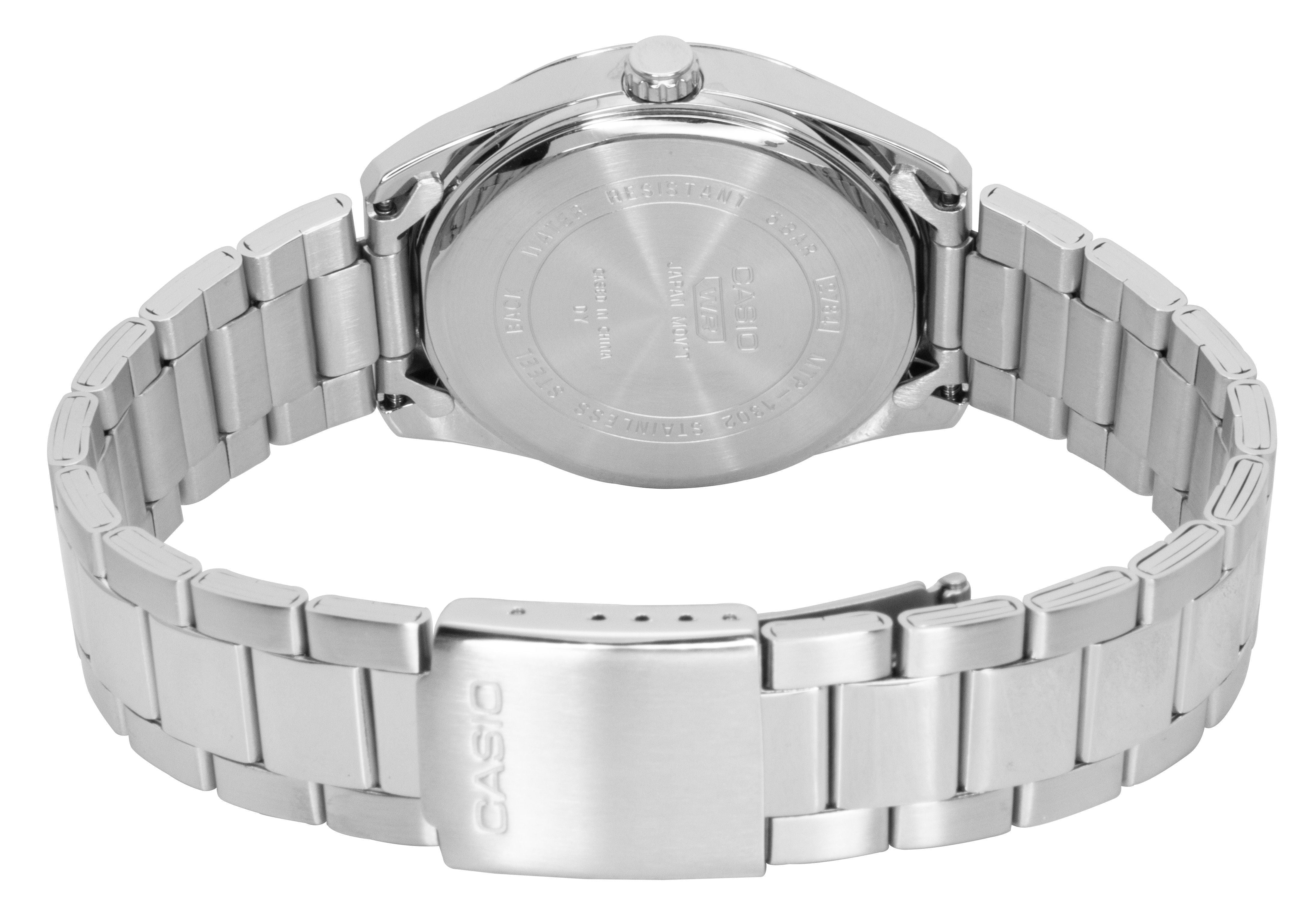 Casio Standard Analog Stainless Steel Blue Dial Quartz MTP - 1302DA - 2A1V Men's Watch - Prestige Stones