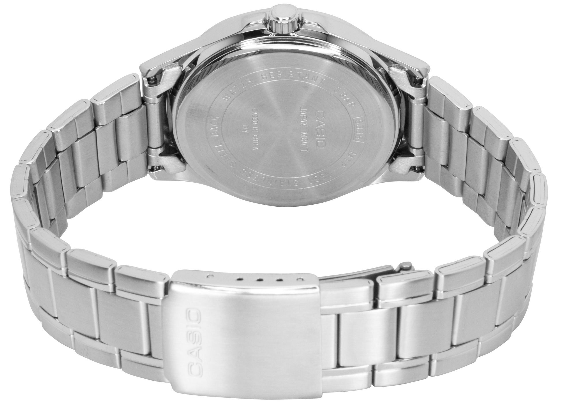 Casio Standard Analog Stainless Steel Green Dial Quartz MTP - 1381D - 3AV Men's Watch - Prestige Stones