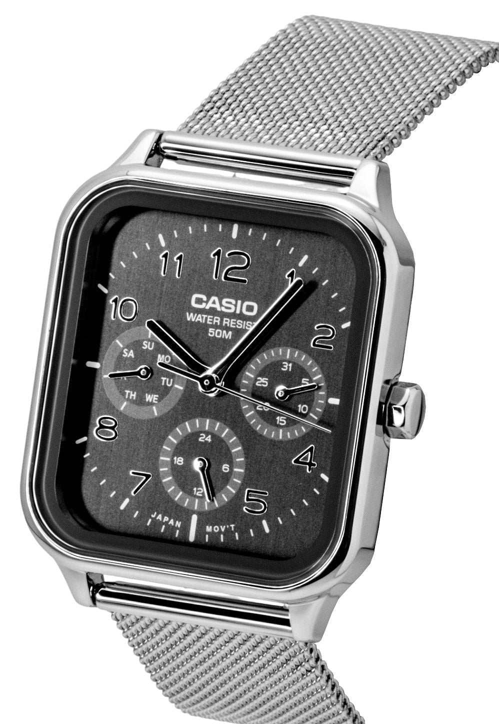 Casio Standard Analog Stainless Steel Grey Dial Quartz MTP - M306M - 8AV Men's Watch - Prestige Stones