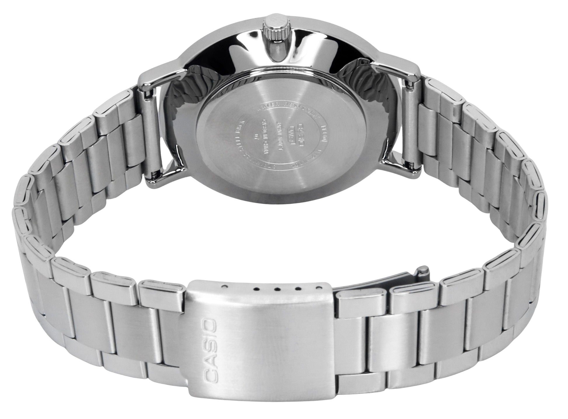 Casio Standard Analog Stainless Steel Grey Dial Quartz MTP - VT04D - 8E Men's Watch - Prestige Stones