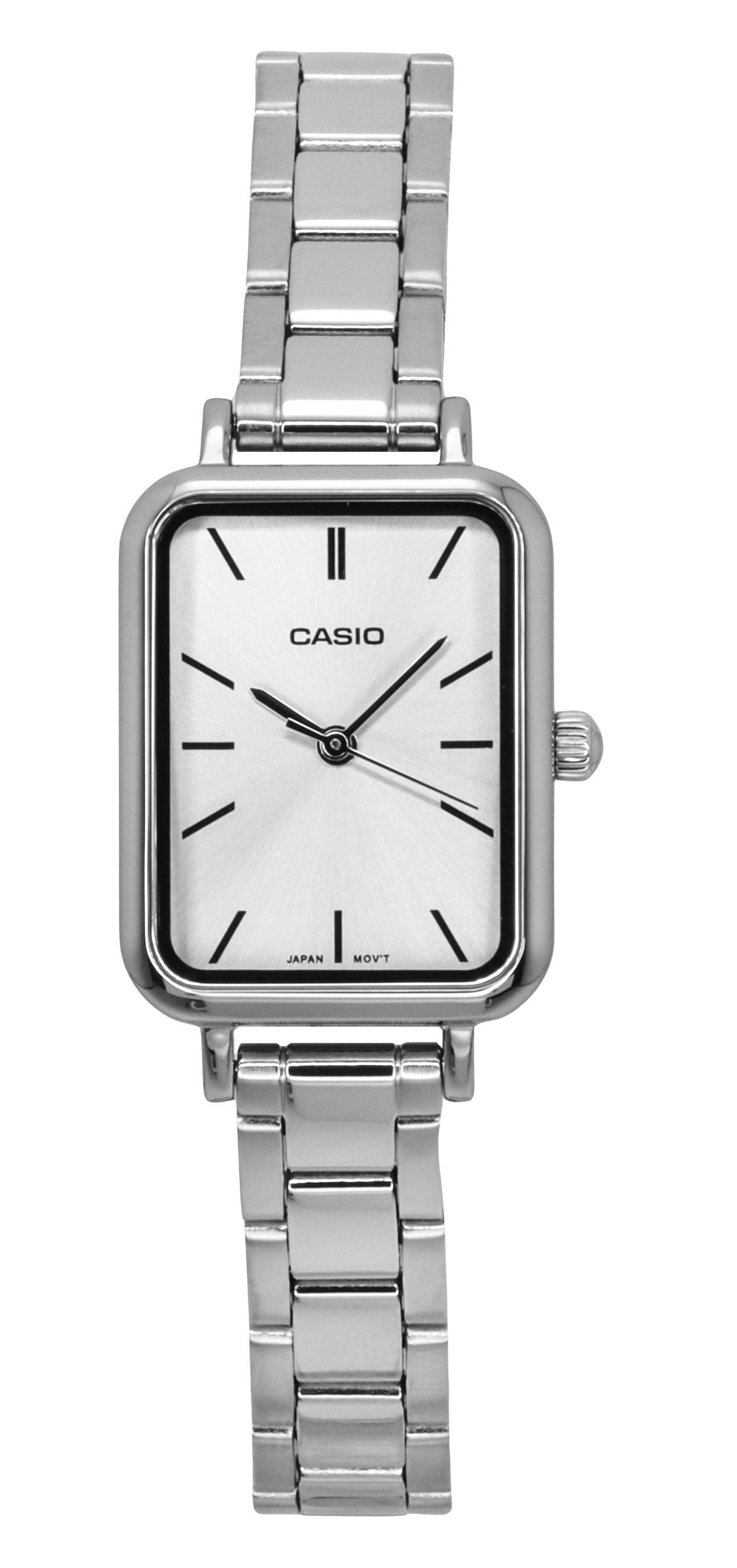 Casio Standard Analog Stainless Steel Light Blue Dial Quartz LTP - V009D - 2E Women's Watch - Prestige Stones
