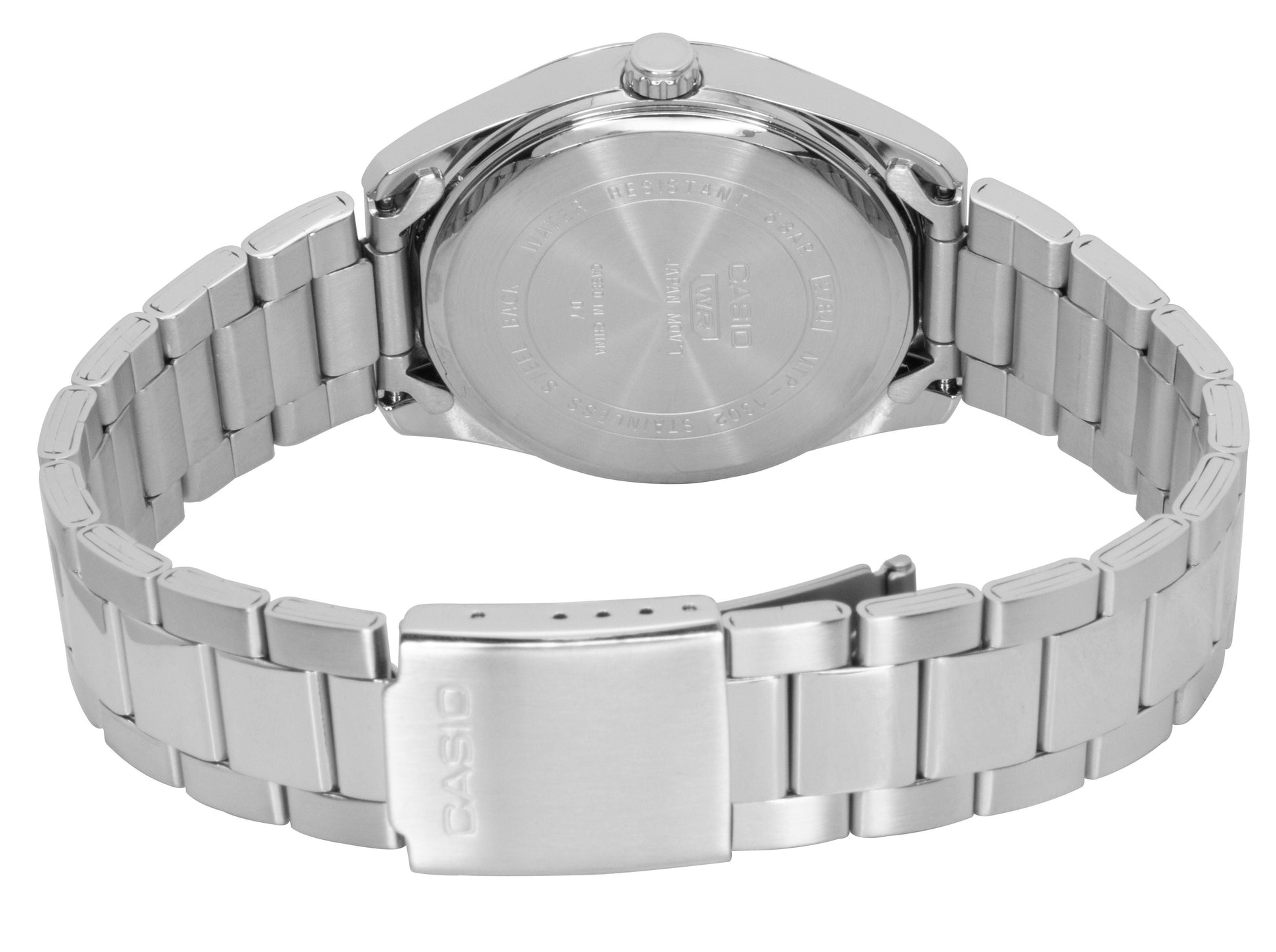 Casio Standard Analog Stainless Steel Light Blue Dial Quartz MTP - 1302DA - 2A2V Men's Watch - Prestige Stones