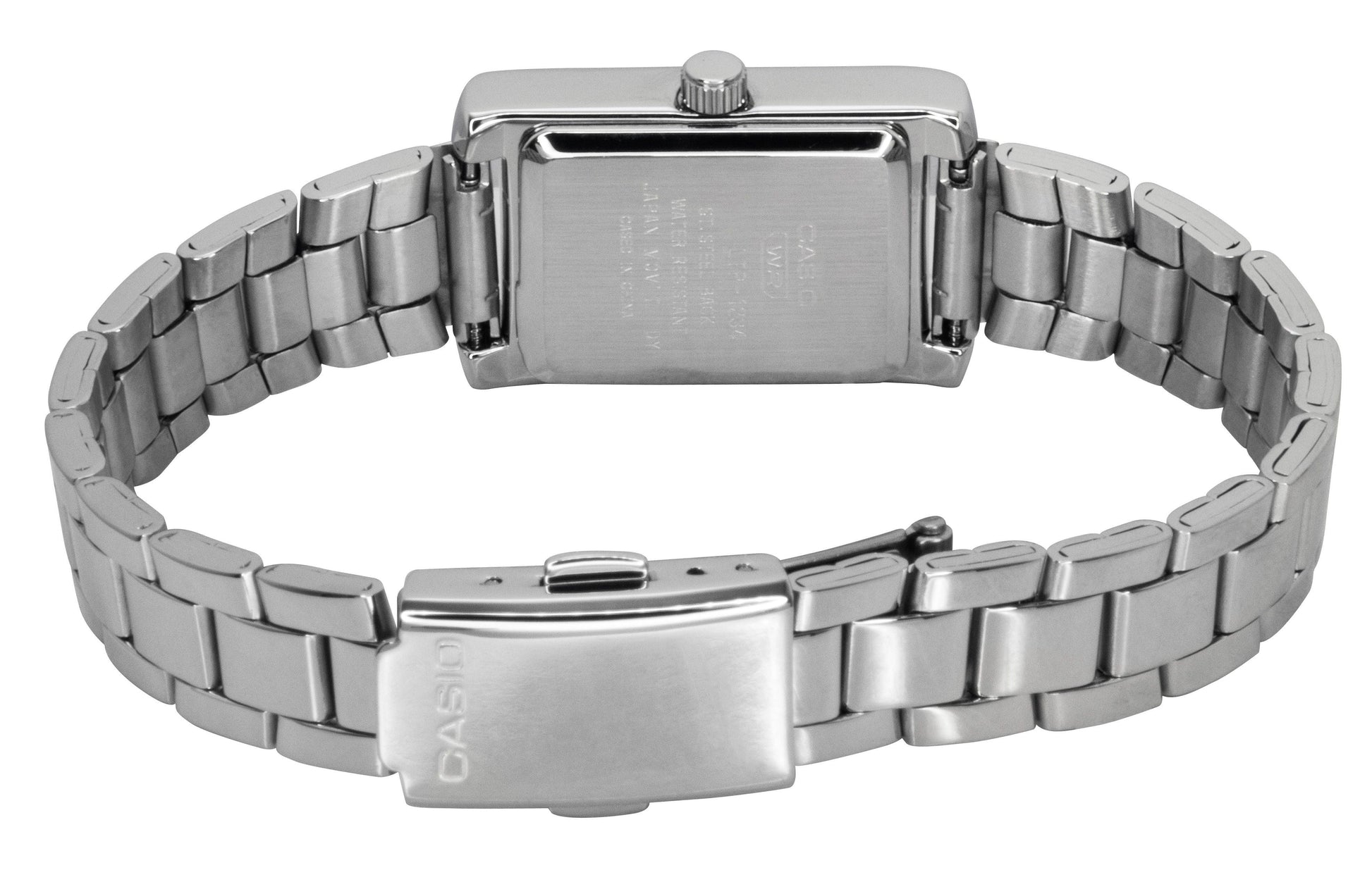 Casio Standard Analog Stainless Steel Mother Of Pearl Dial Quartz LTP - 1234DS - 2A Women's Watch - Prestige Stones