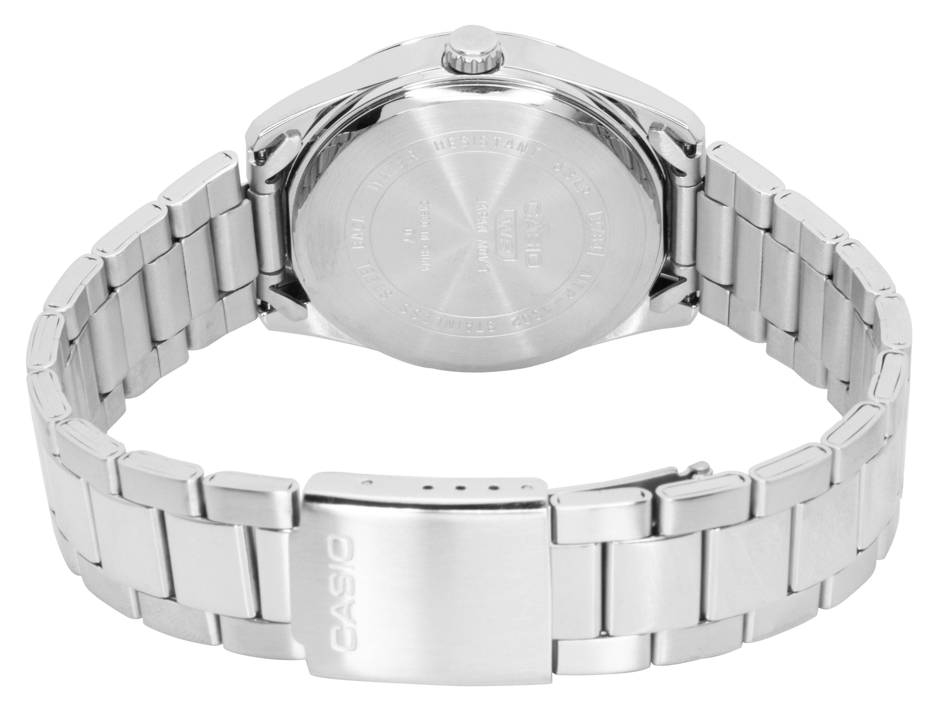 Casio Standard Analog Stainless Steel Mother Of Pearl Quartz MTP - 1302DS - 1AV Men's Watch - Prestige Stones
