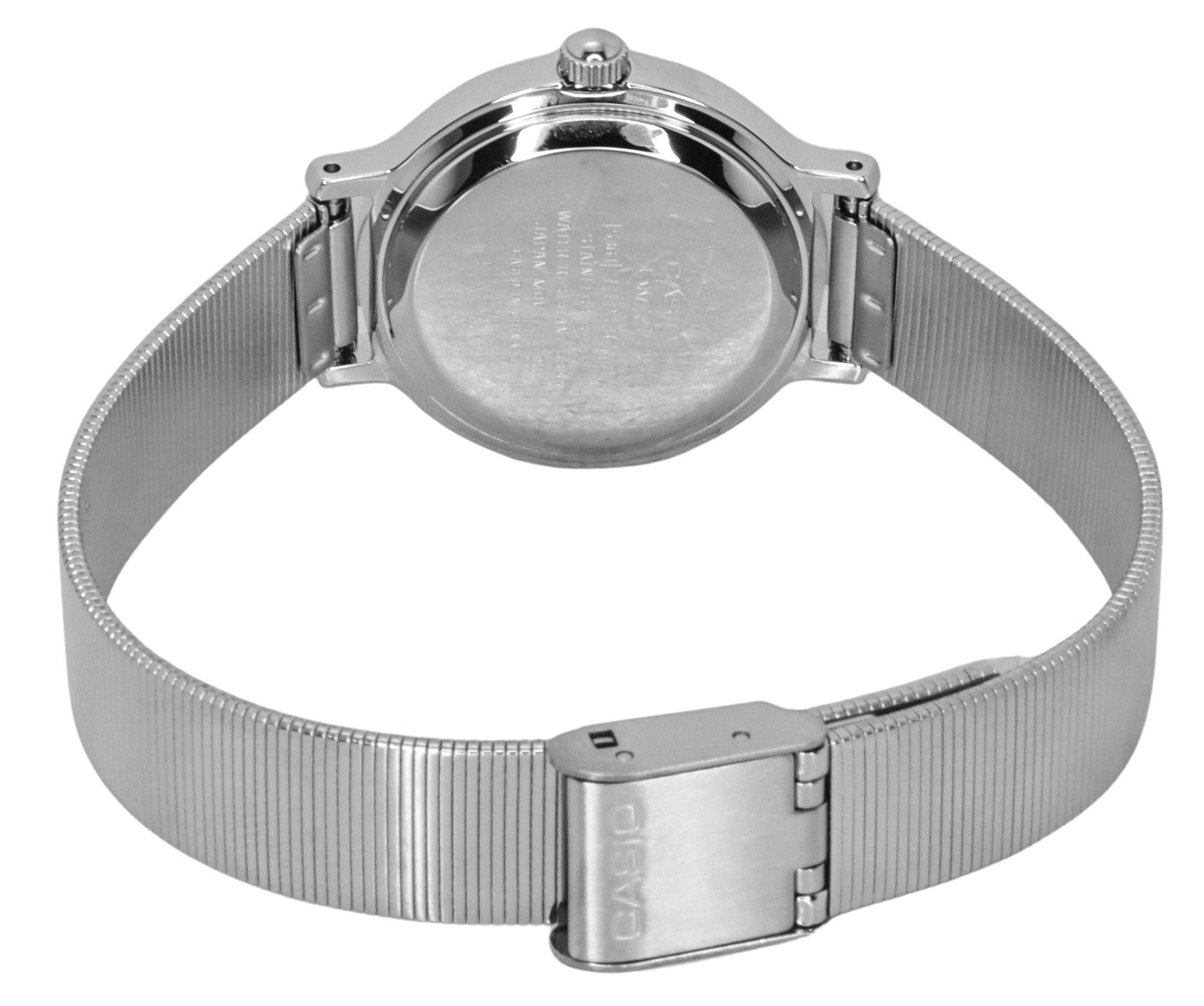 Casio Standard Analog Stainless Steel Pink Dial Quartz LTP - B170D - 4BV Women's Watch - Prestige Stones