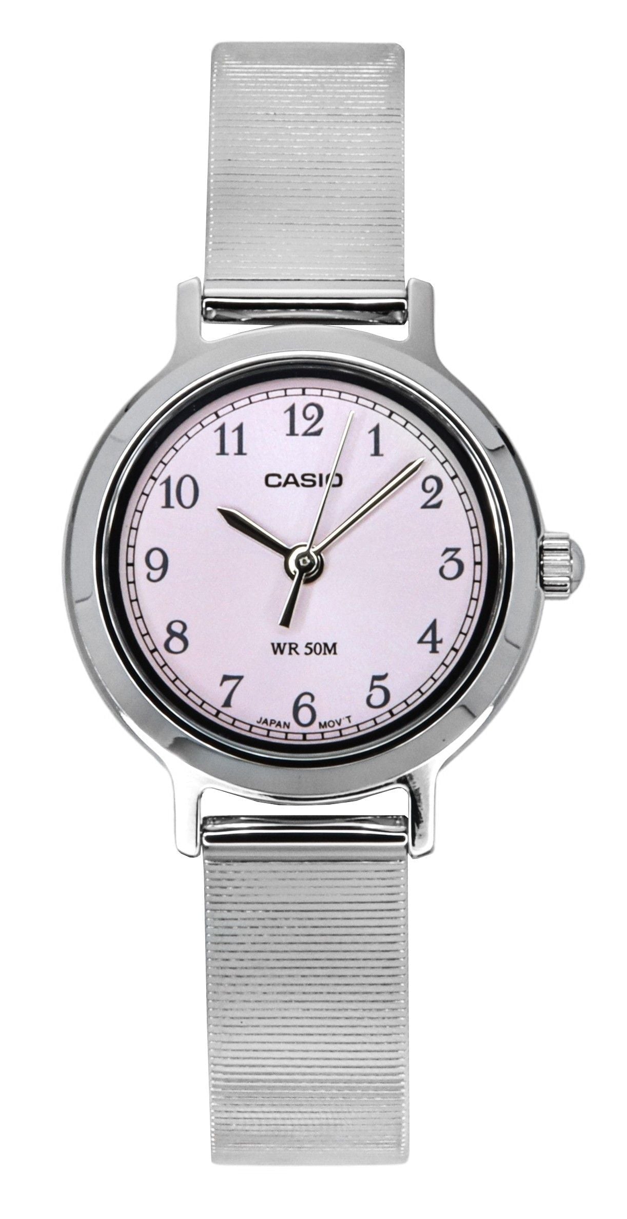Casio Standard Analog Stainless Steel Pink Dial Quartz LTP - B170D - 4BV Women's Watch - Prestige Stones
