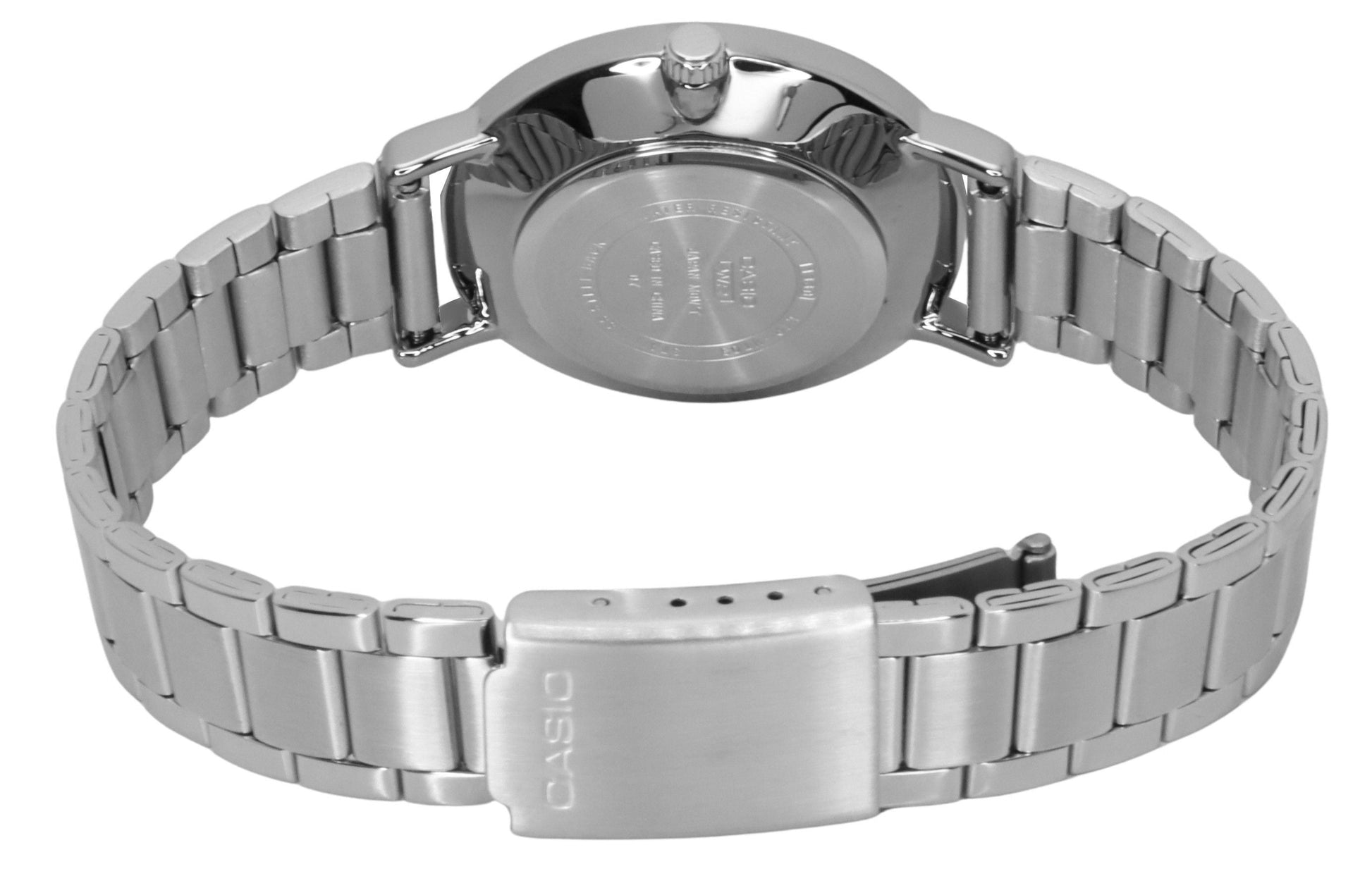 Casio Standard Analog Stainless Steel Salmon Dial Quartz LTP - VT03D - 4B Women's Watch - Prestige Stones
