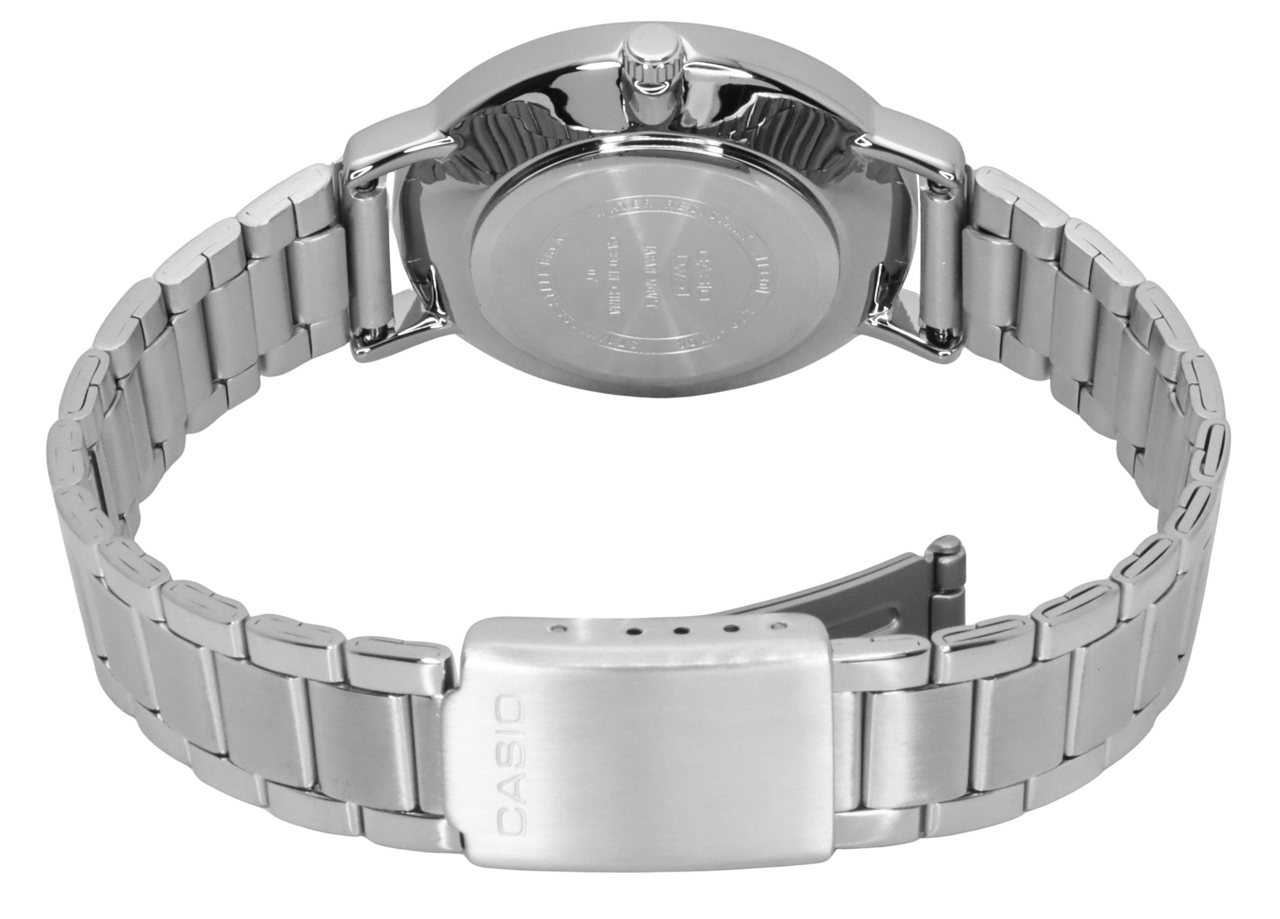 Casio Standard Analog Stainless Steel Salmon Dial Quartz LTP - VT04D - 4A Women's Watch - Prestige Stones