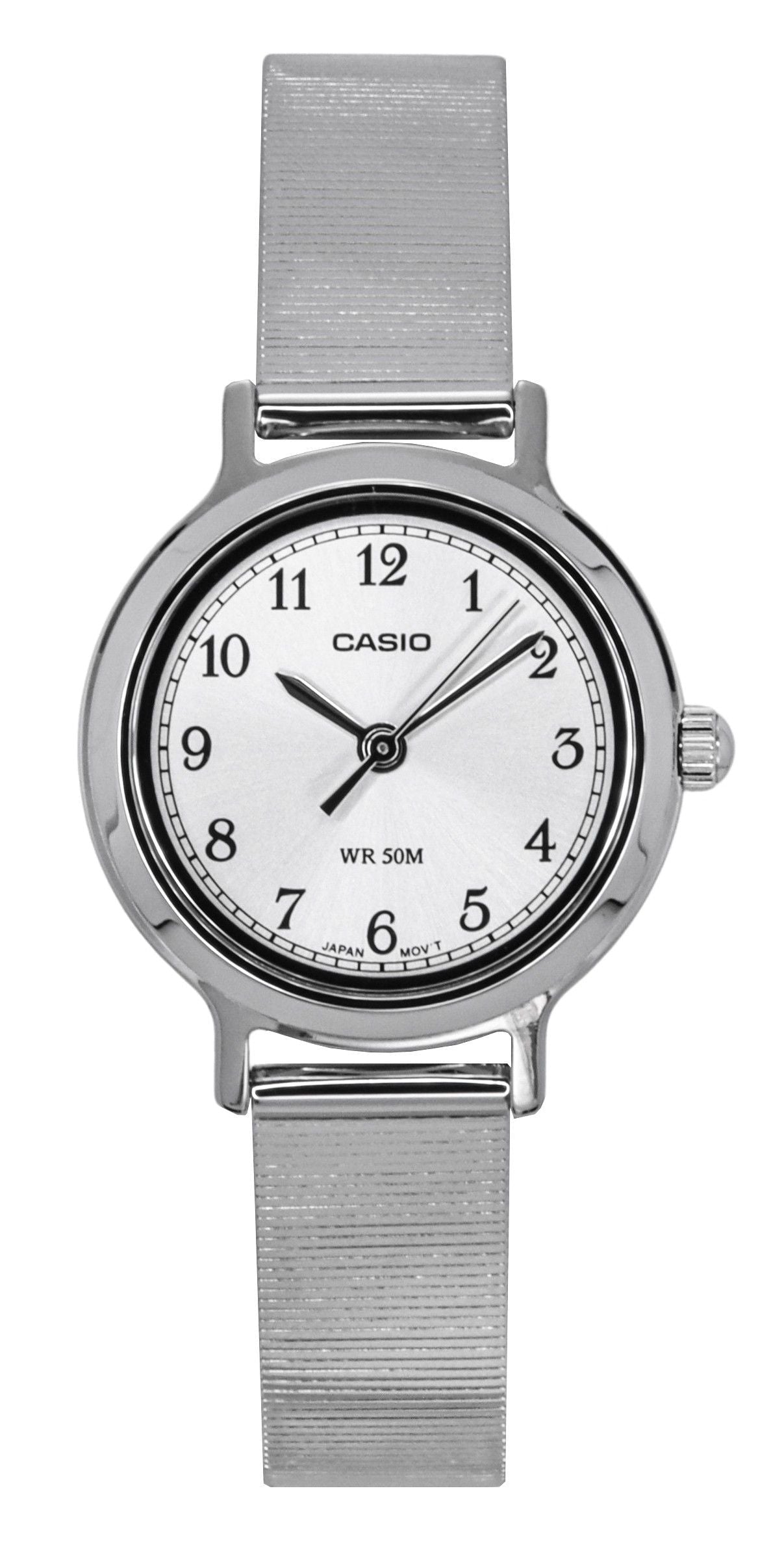Casio Standard Analog Stainless Steel Silver Dial Quartz LTP - B170D - 7BV Women's Watch - Prestige Stones