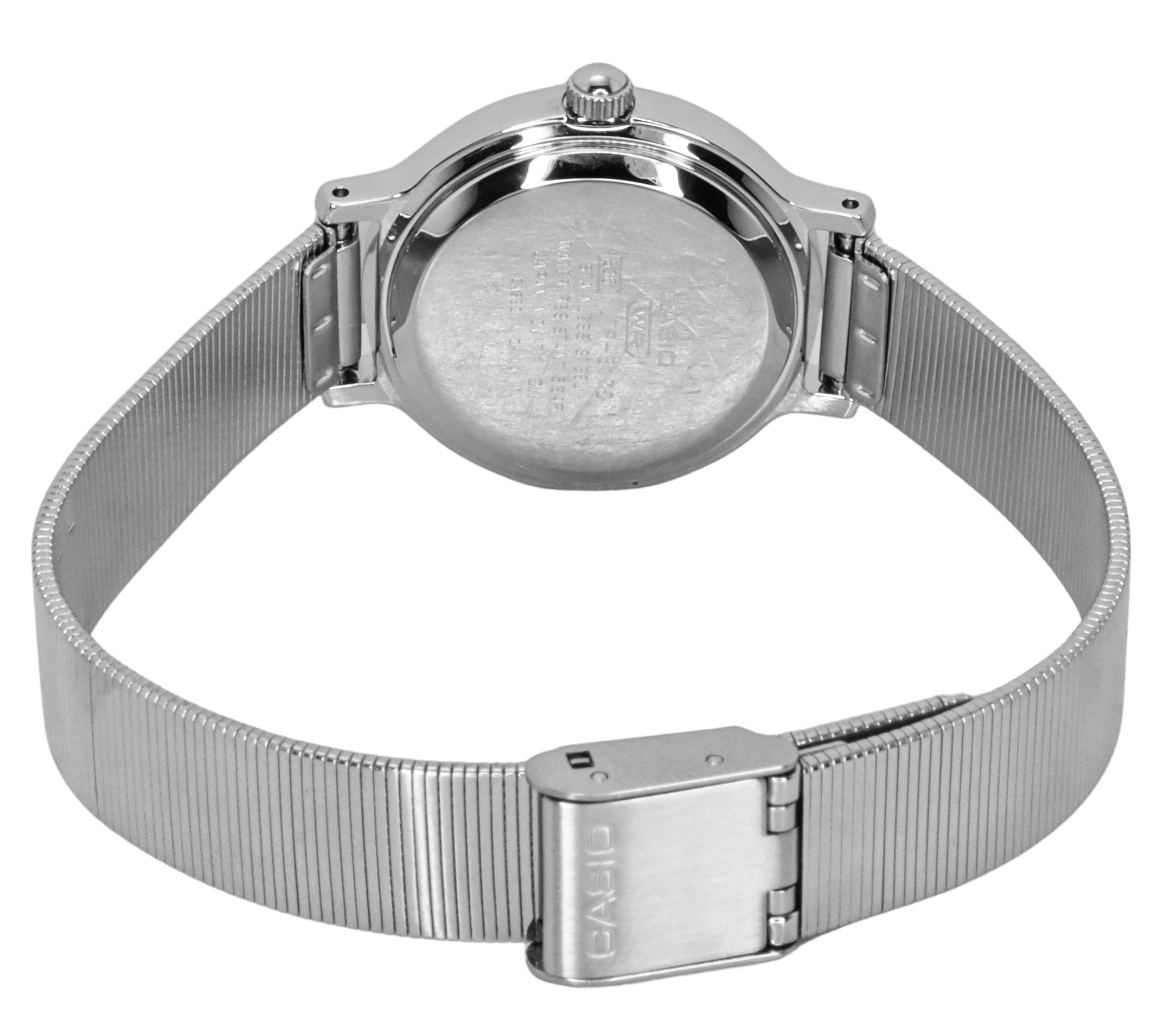 Casio Standard Analog Stainless Steel Silver Dial Quartz LTP - B170D - 7BV Women's Watch - Prestige Stones