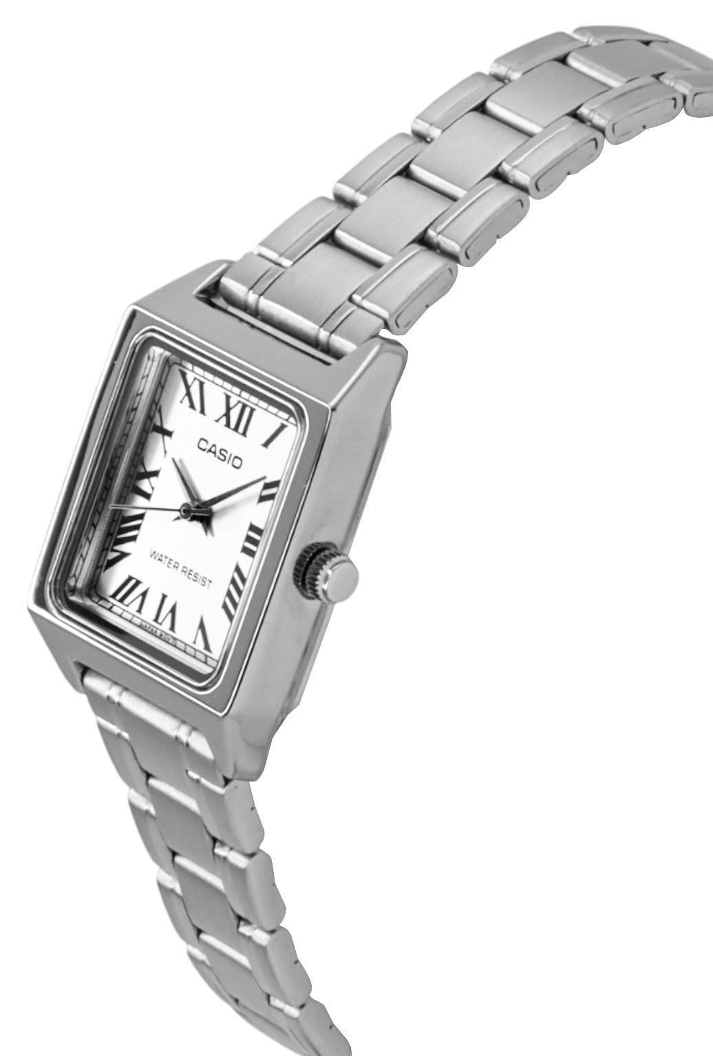 Casio Standard Analog Stainless Steel Silver Dial Quartz LTP - V007D - 7B Women's Watch - Prestige Stones