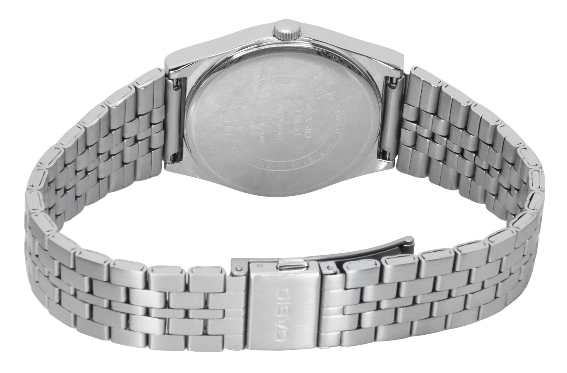 Casio Standard Analog Stainless Steel Silver Dial Quartz MTP - B146D - 7AV Men's Watch - Prestige Stones