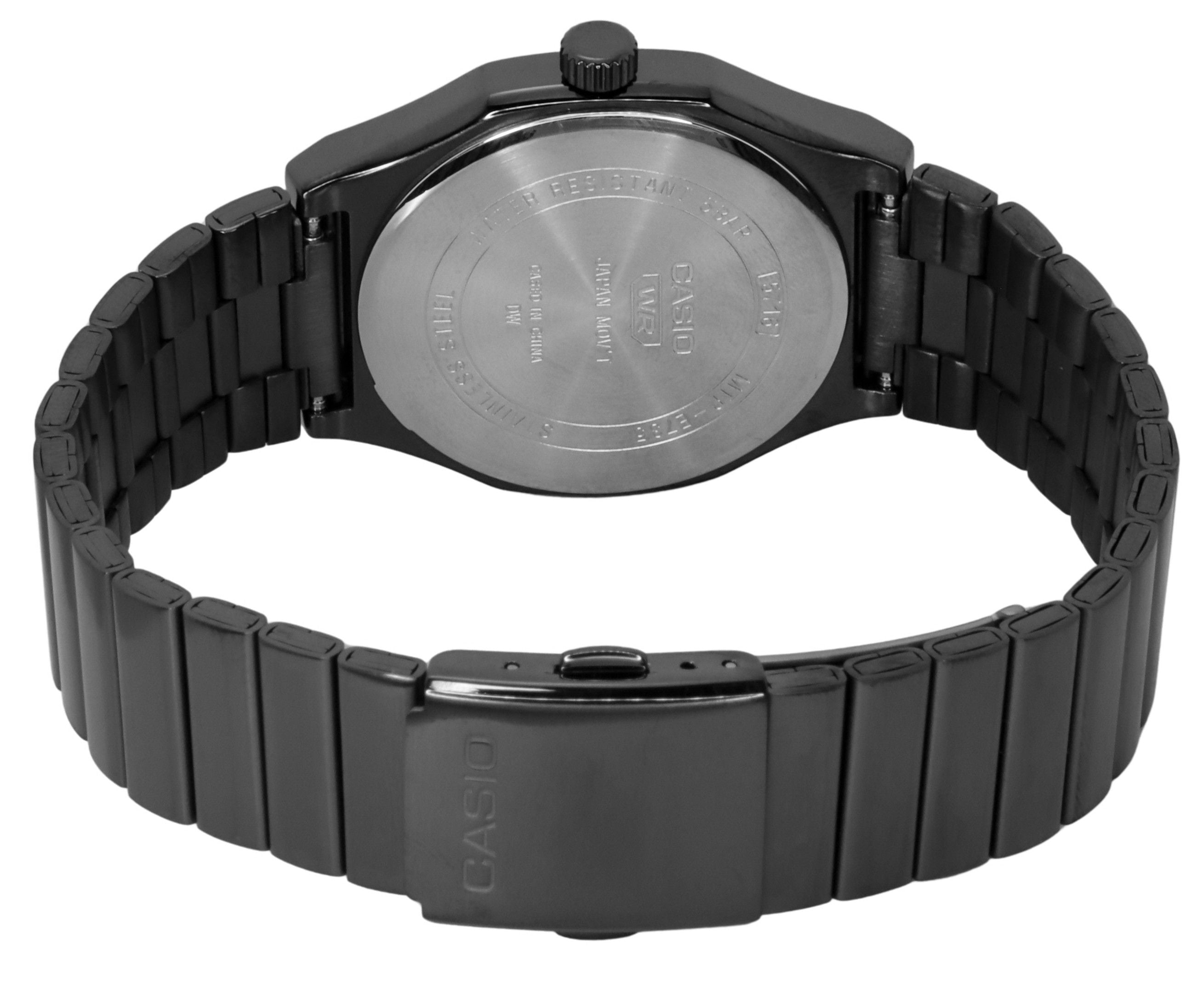 Casio Standard Analog Stainless Steel Silver Dial Quartz MTP - E735B - 7AV Men's Watch - Prestige Stones