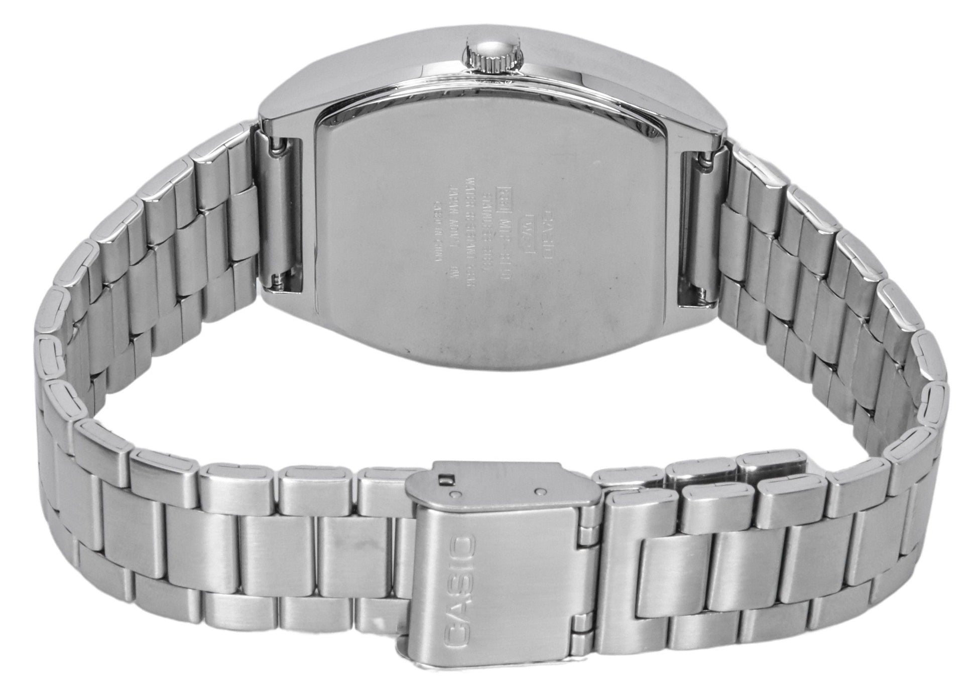 Casio Standard Analog Stainless Steel White Dial Quartz MTP - B140D - 7A Men's Watch - Prestige Stones