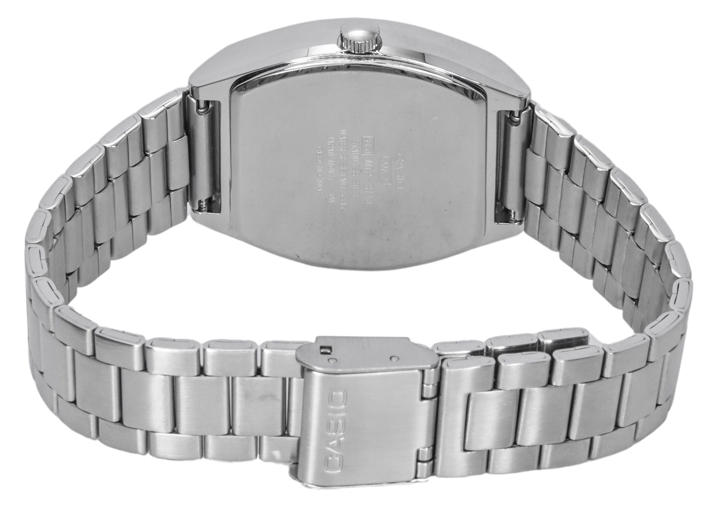 Casio Standard Analog Stainless Steel White Dial Quartz MTP - B140D - 7A Men's Watch - Prestige Stones