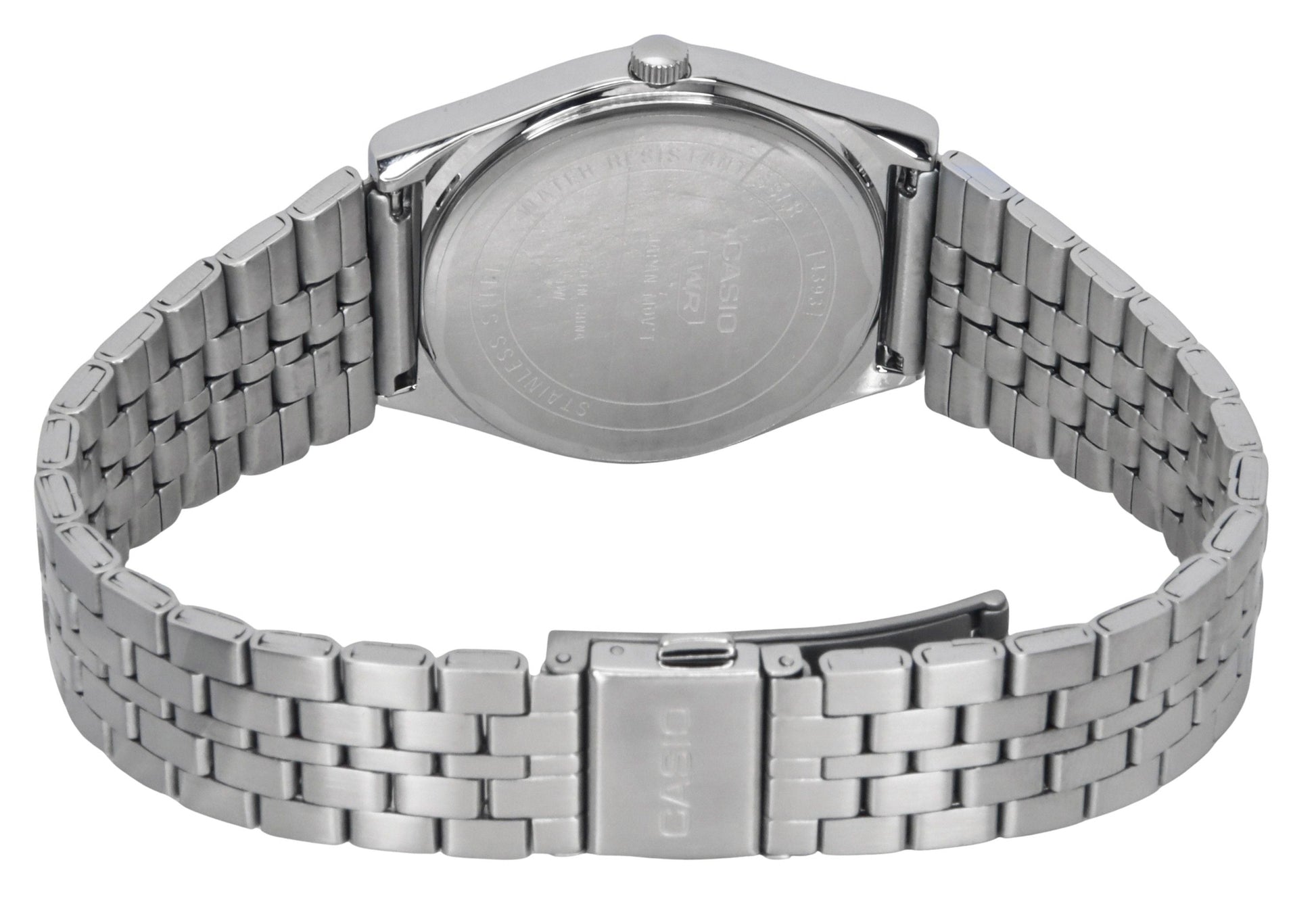 Casio Standard Analog Stainless Steel White Dial Quartz MTP - B145D - 7B Men's Watch - Prestige Stones